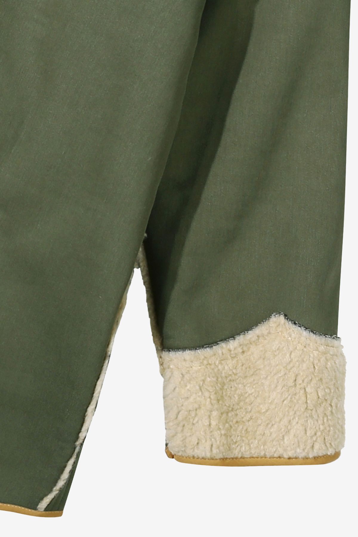 르몽생미셸(LE MONT ST MICHEL) Vezime – Sherpa jacket_Khaki