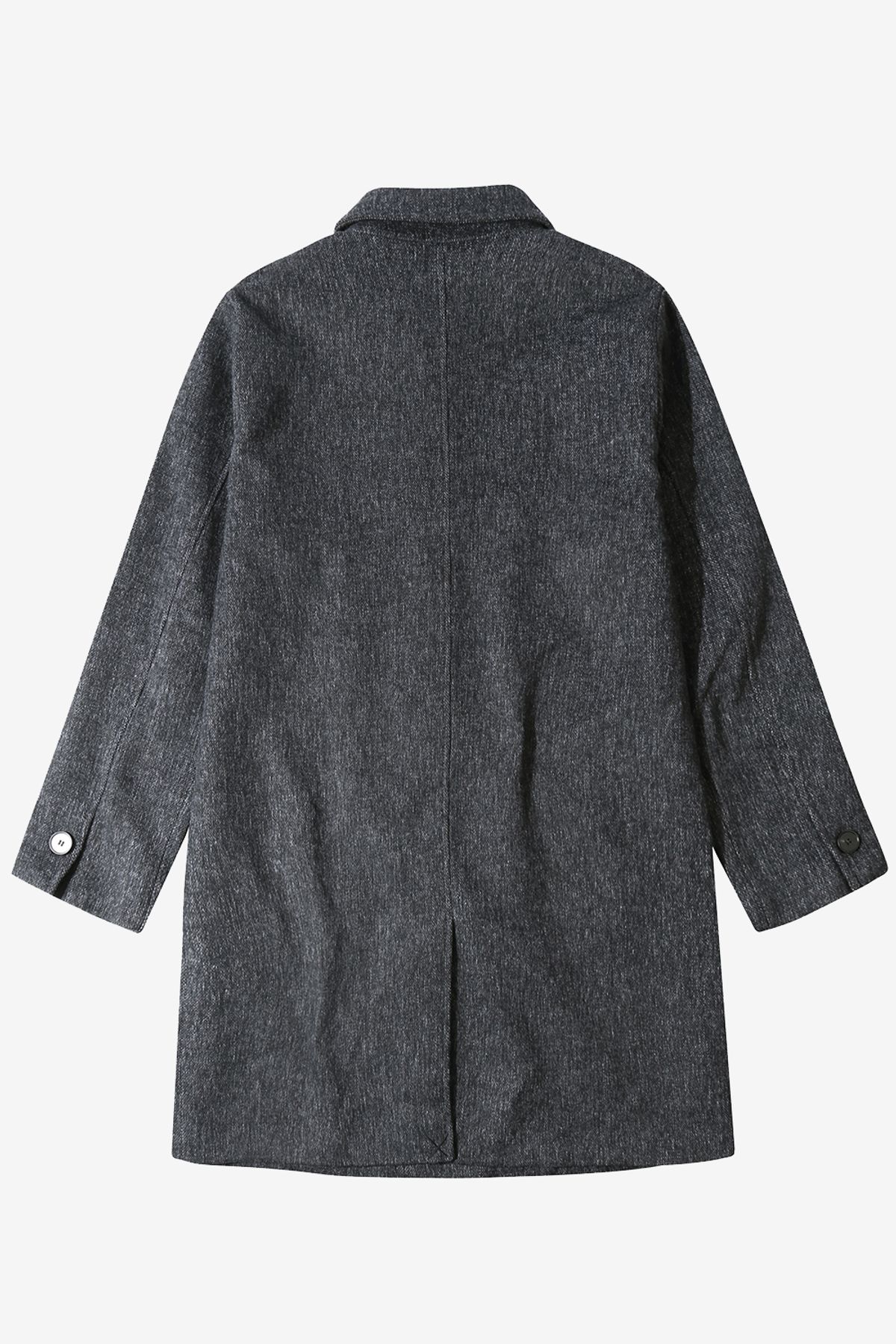르몽생미셸(LE MONT ST MICHEL) MONFEY - LONG MEN COAT_Black
