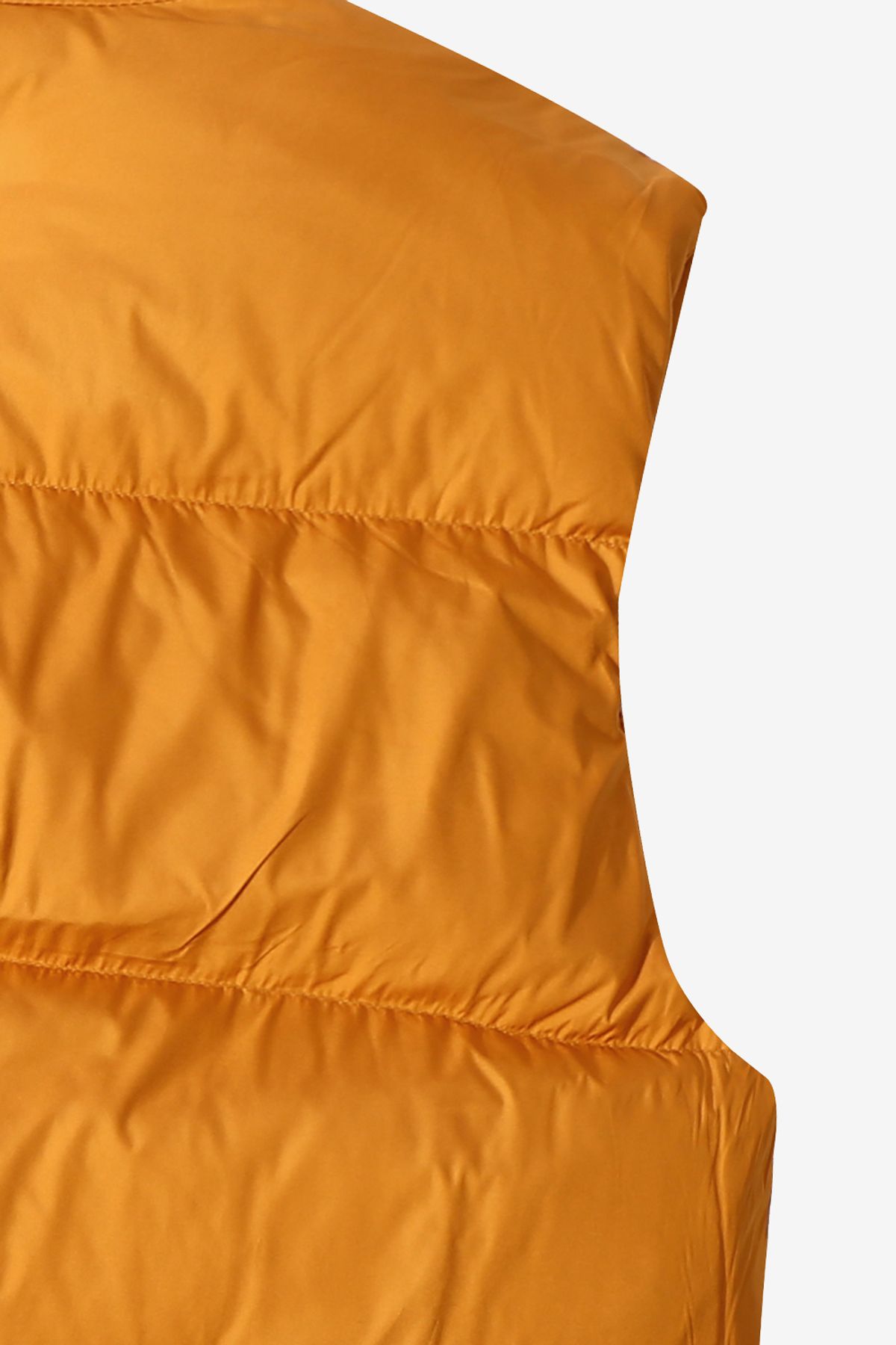 르몽생미셸(LE MONT ST MICHEL) VISAL - DOWN SLEEVELESS JACKET_Orange