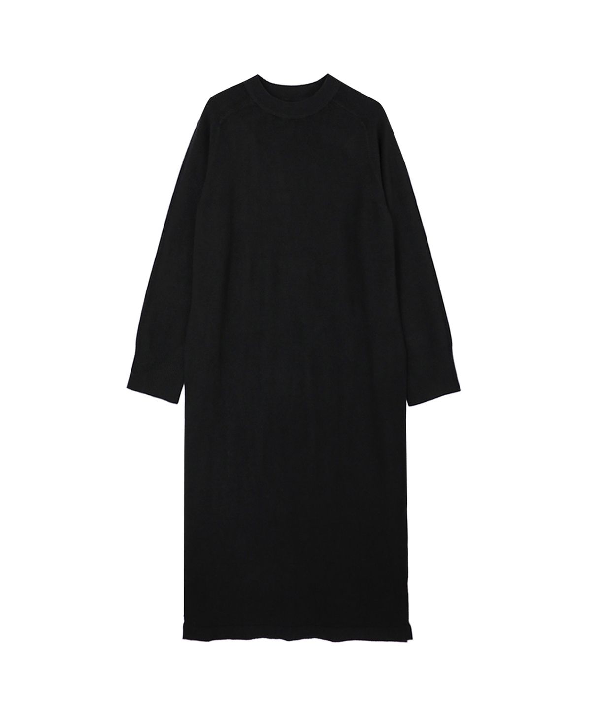 바스카라(VASCARA) Modern Round neck Long Knit One-piece (3colors)