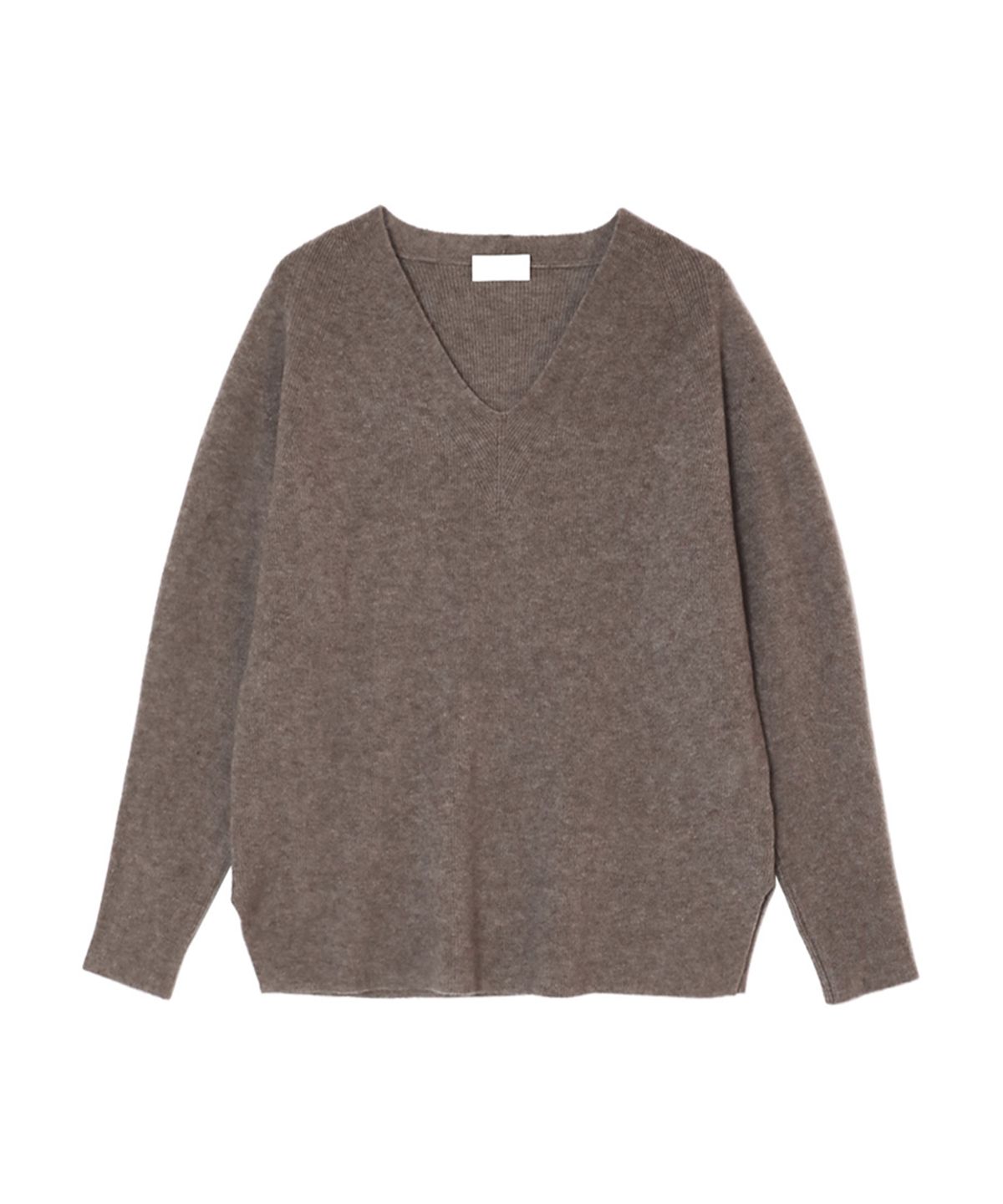 바스카라(VASCARA) Ribbed V-Neck Knitwear (5colors)