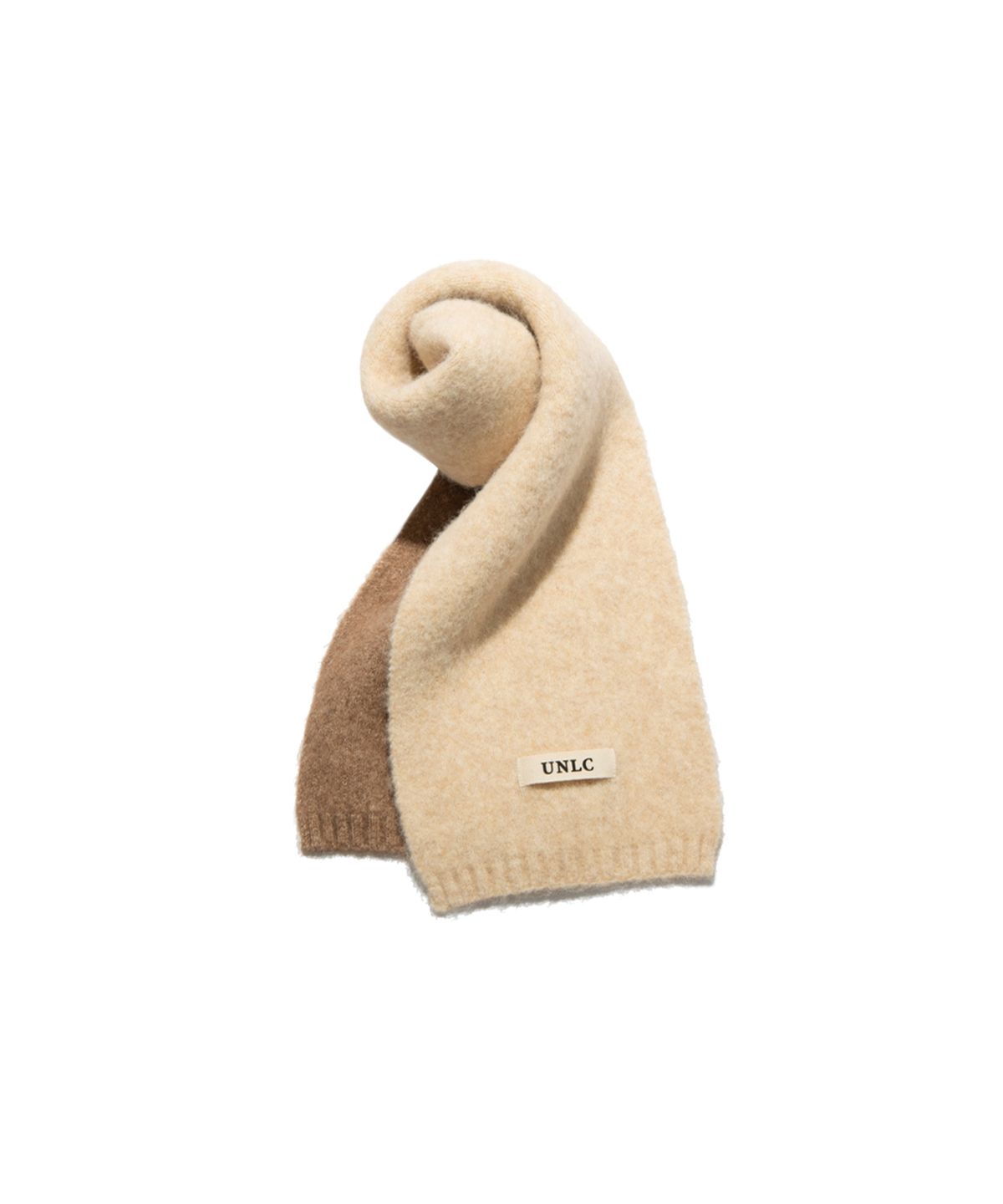 유앤엘씨(UNLC) Two Tone Layer Knit Muffler[4color]