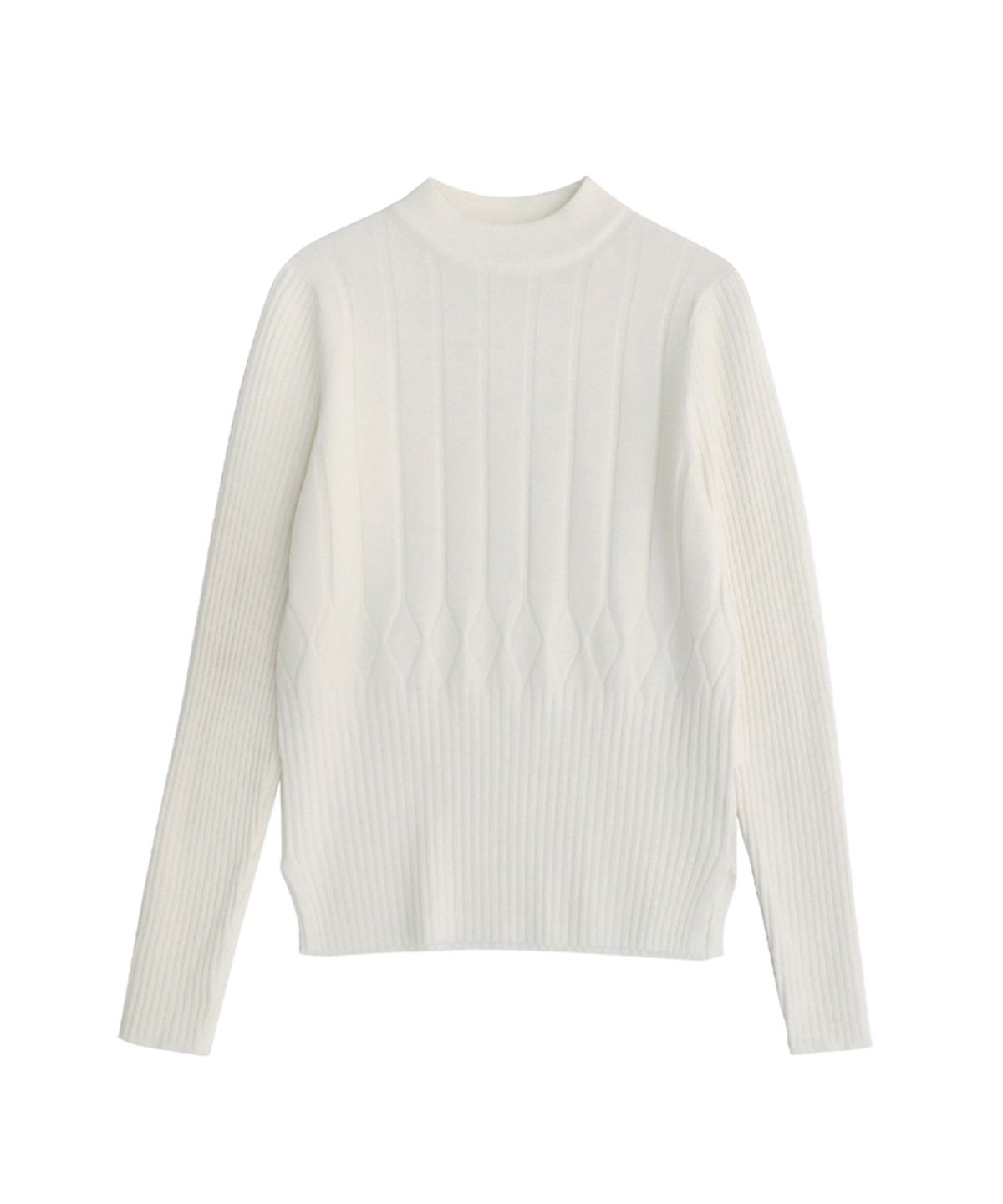바스카라(VASCARA) DIA Half-neck Knitwear (5colors)