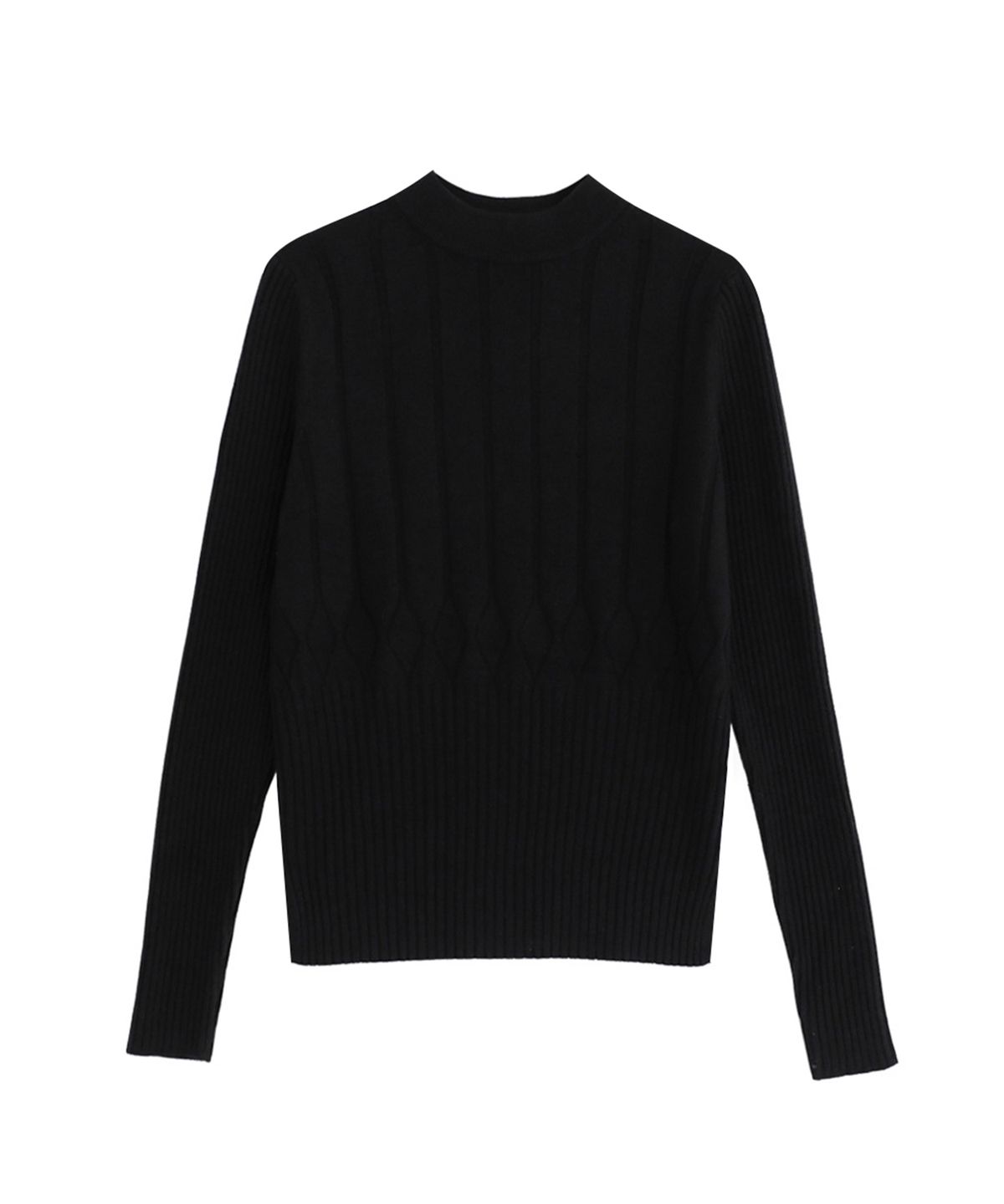 바스카라(VASCARA) DIA Half-neck Knitwear (5colors)