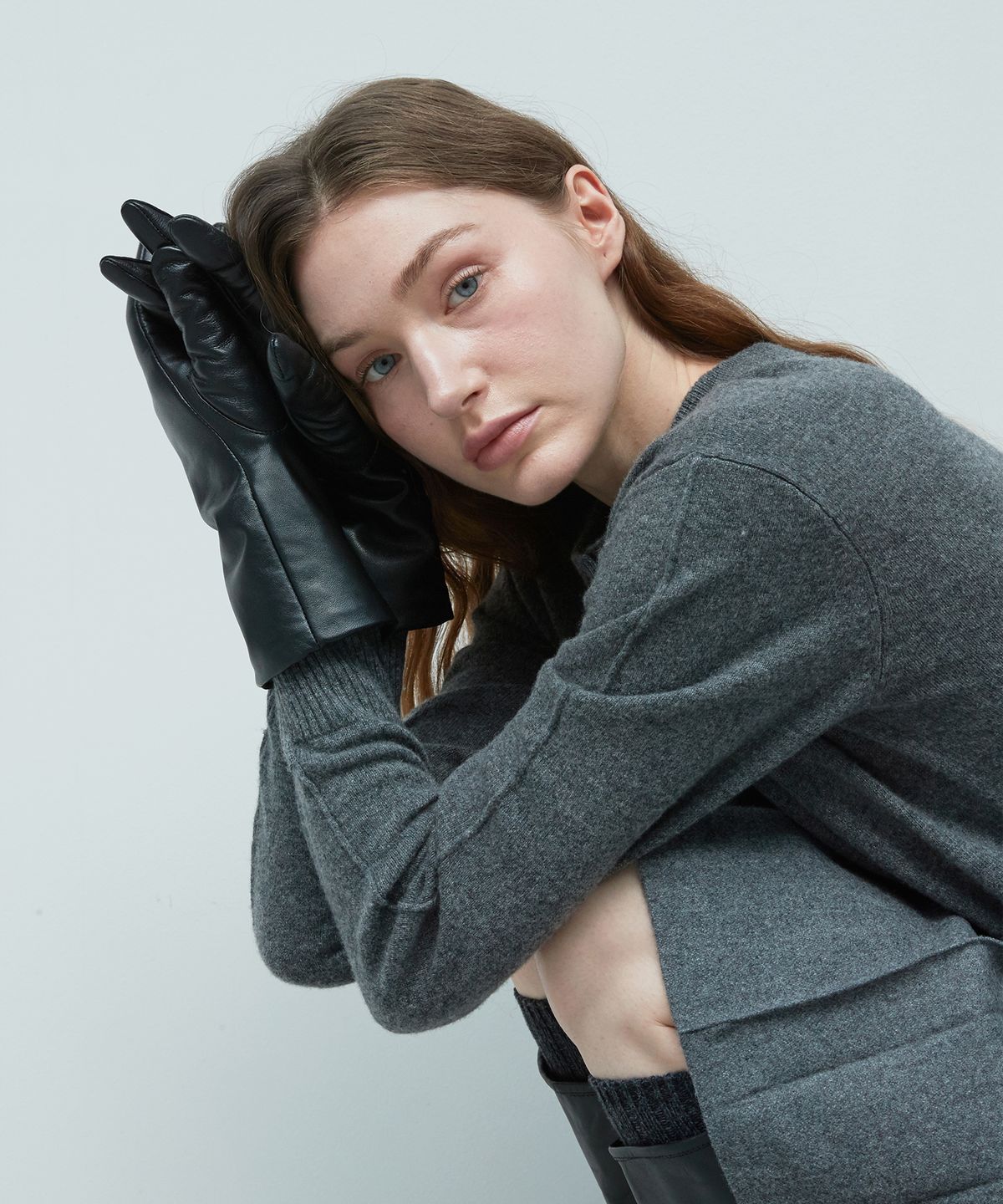 베르데마르(VERDEMAR) Italian nappa Lambskin Long leather glove