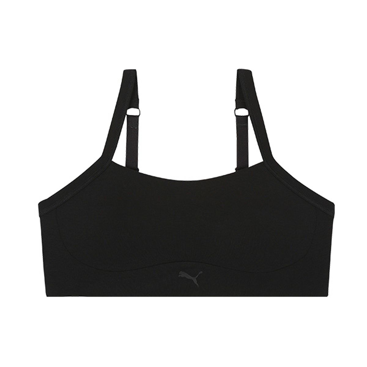 푸마 바디웨어(PUMA BODYWEAR) 소프트 애착 모달 브라탑 블랙