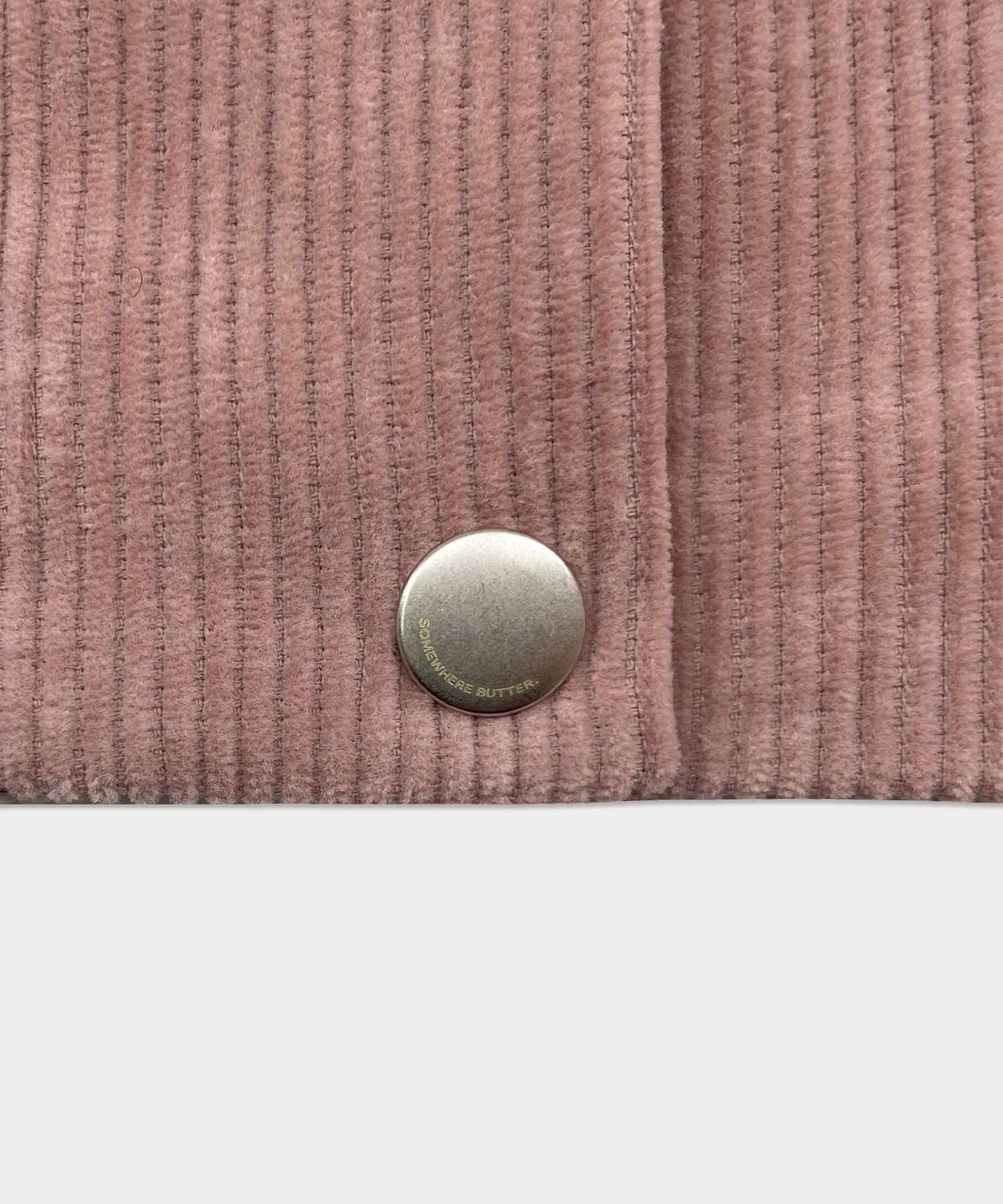 MUSINSA | SOMEWHEREBUTTER Besto Corduroy Work Jacket - Pink