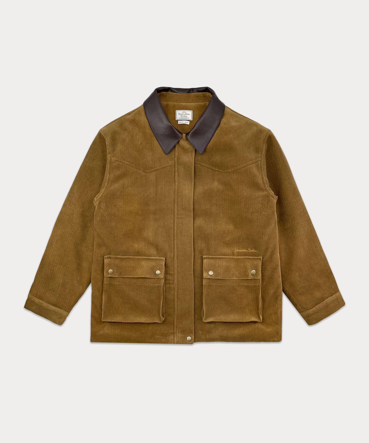 [SOMEWHERE BUTTER]★24FW★Besto Corduroy Work Jacket MUSINSA | SOMEWHEREBUTTER Besto Corduroy Work Jacket - Camel