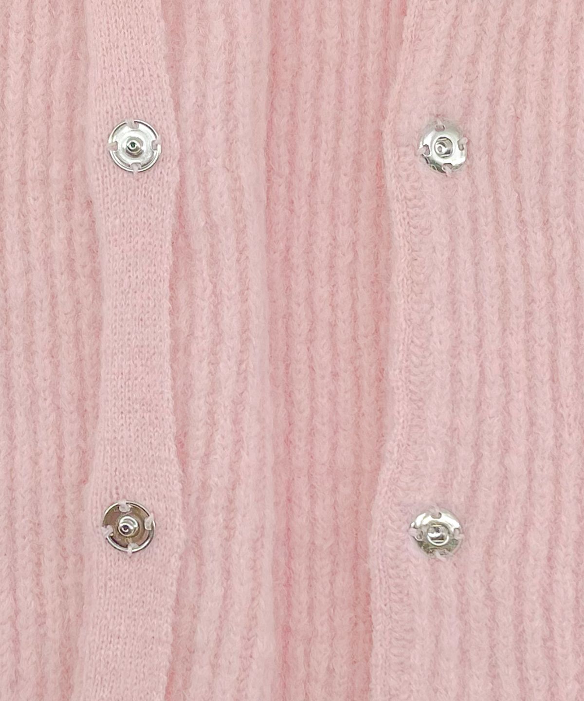 썸웨어버터(SOMEWHEREBUTTER) Moody Wool Cardigan - Light Pink