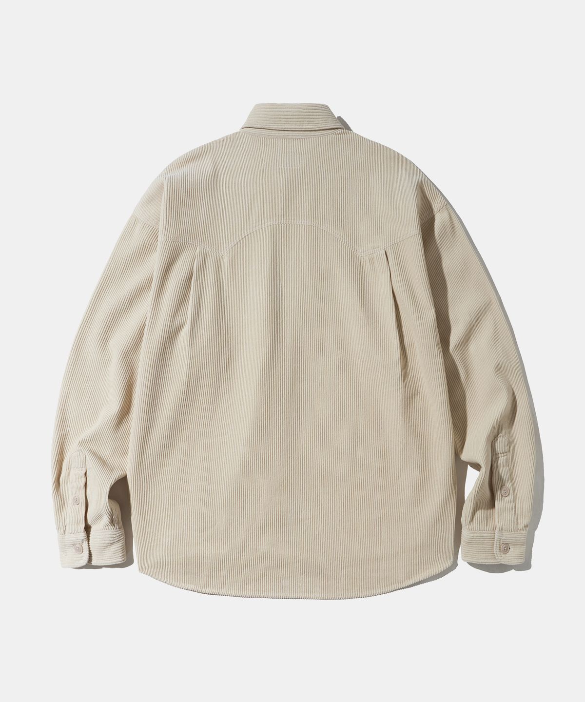 다이아몬드 레이라(DIAMOND LAYLA) Western Corduroy Washing Shirt S164 Cream Bone