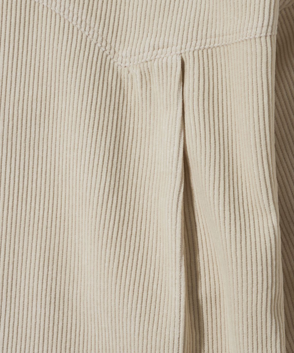 다이아몬드 레이라(DIAMOND LAYLA) Western Corduroy Washing Shirt S164 Cream Bone