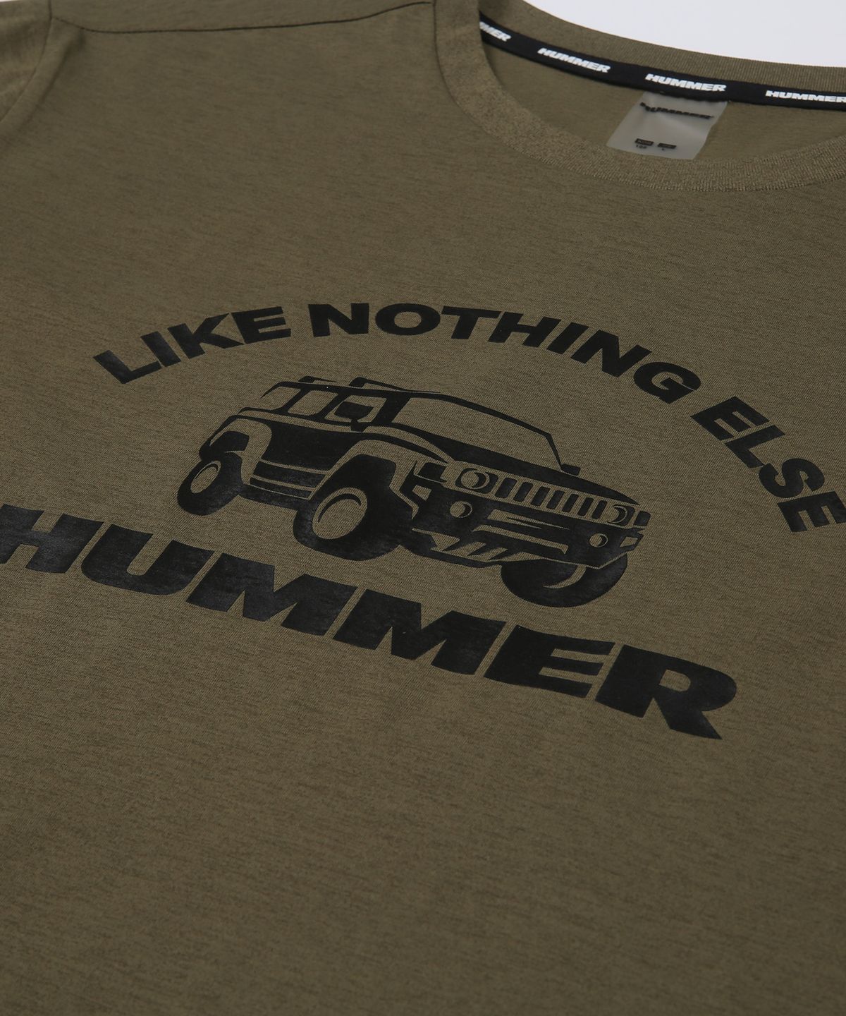 험머(HUMMER) 소로나 긴팔 기능성 기모 티셔츠 카키