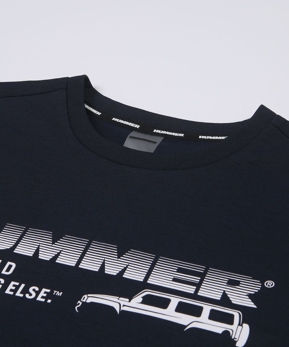 험머(HUMMER) 소로나 긴팔 기능성 기모 티셔츠 네이비