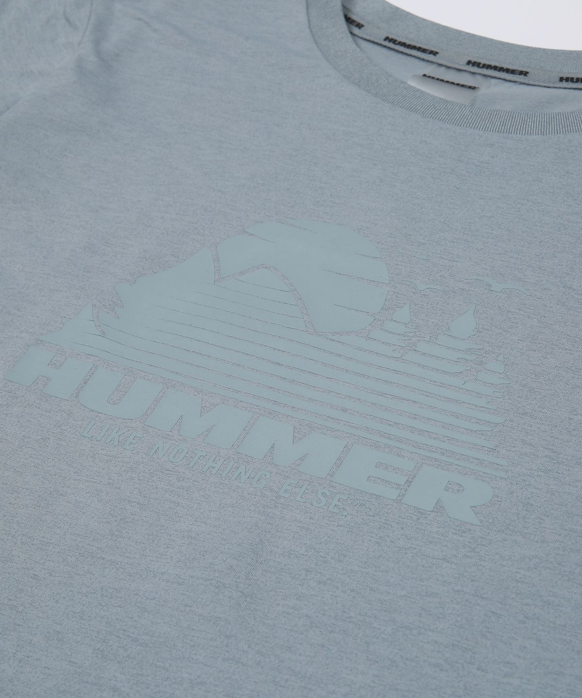 험머(HUMMER) 우먼 소로나 긴팔 기능성 기모 티셔츠 슬레이트 블루