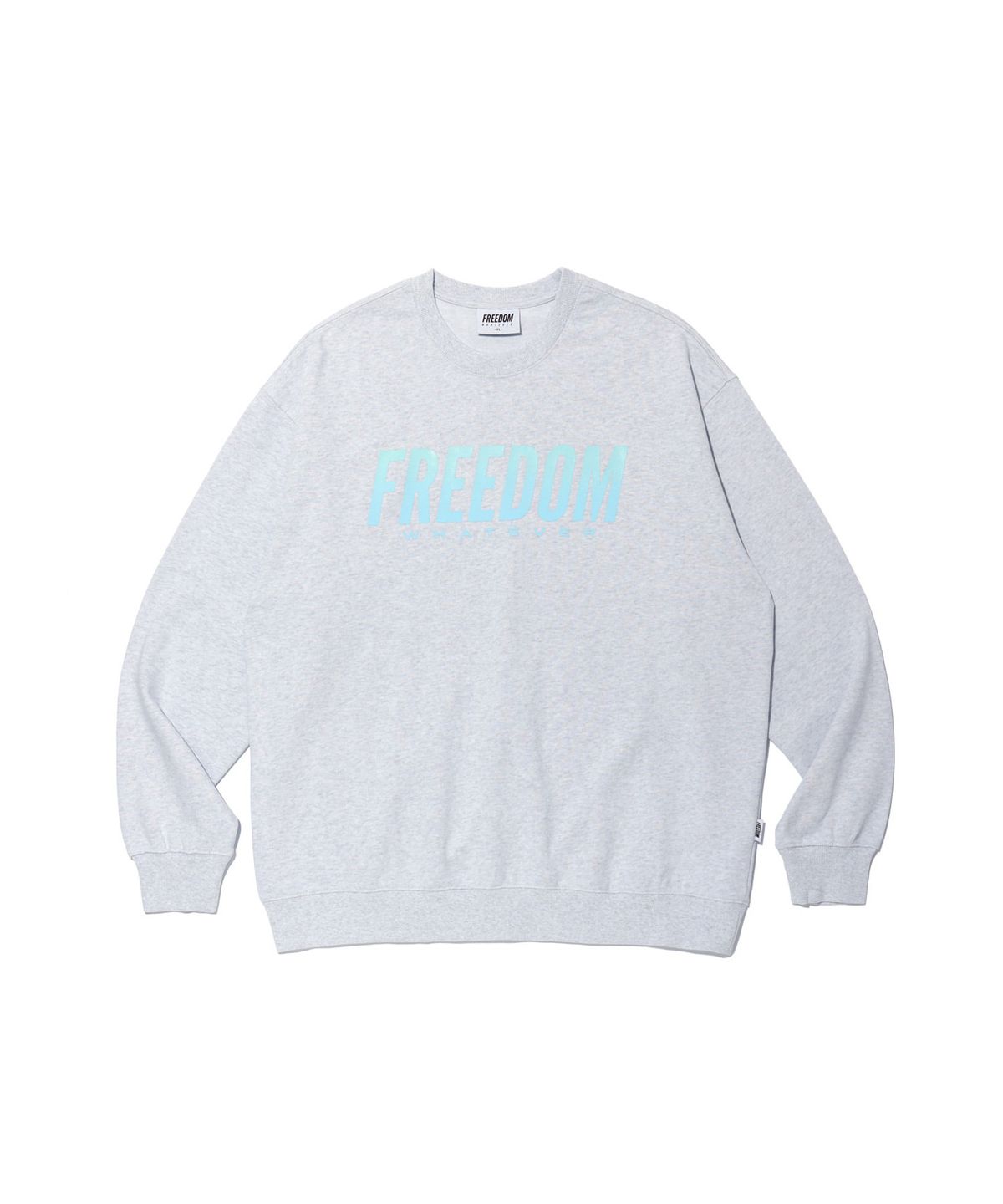 프리덤(FREEDOM) 그라데이션 로고 스웨트 셔츠 (멜란지)