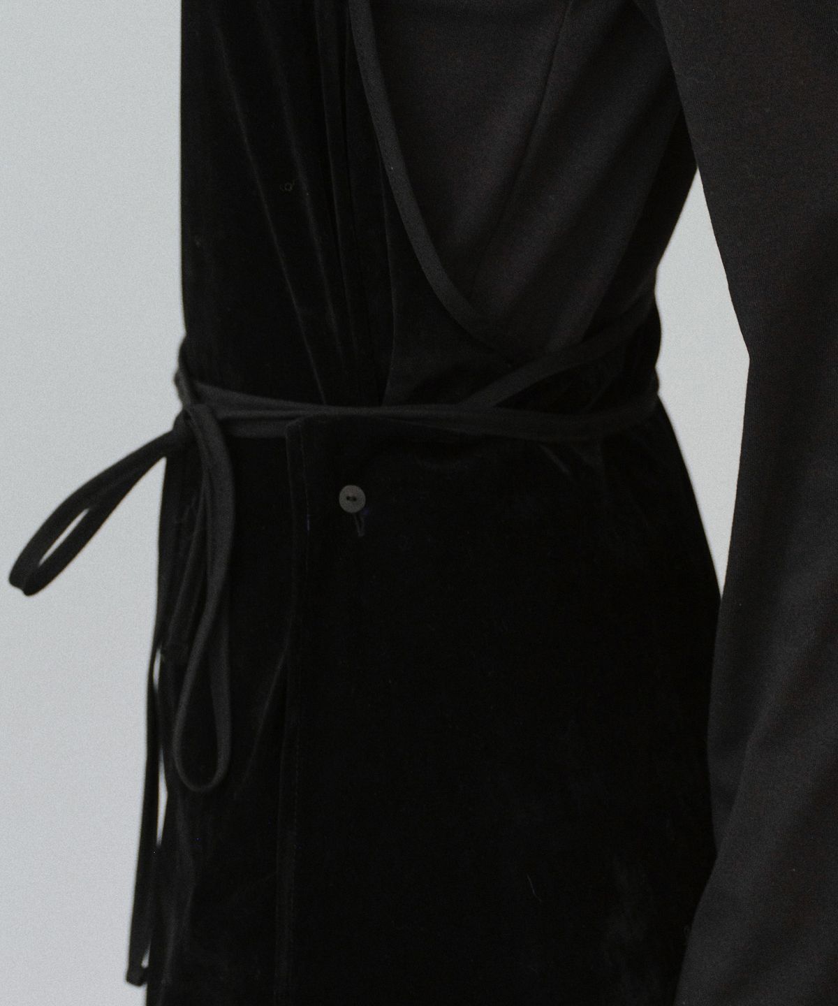 유라고(URAGO) Velvet halter neck dress