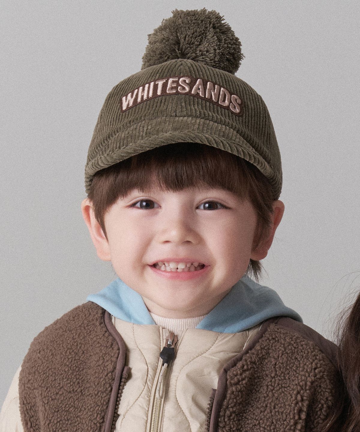 화이트샌즈(WHITE SANDS) 코듀로이 변형캡 키즈 아일라 (6 colors)