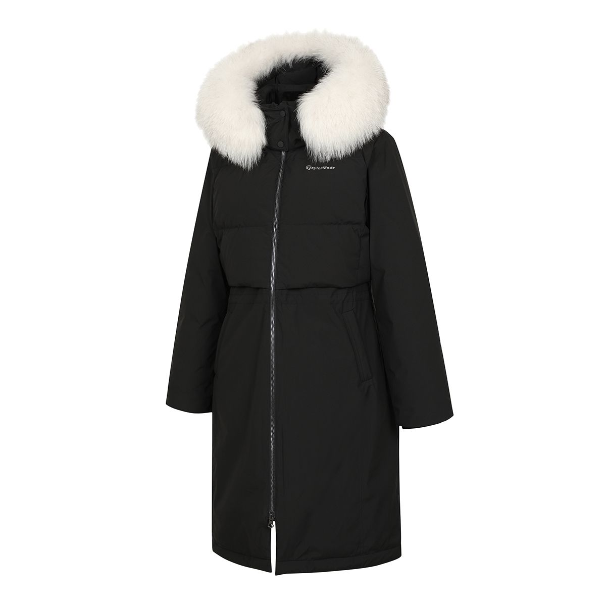 테일러메이드 어패럴(TAYLORMADE APPAREL) 여성 롱기장 폭스퍼 헤비다운 점퍼 TDN-83HG02-199