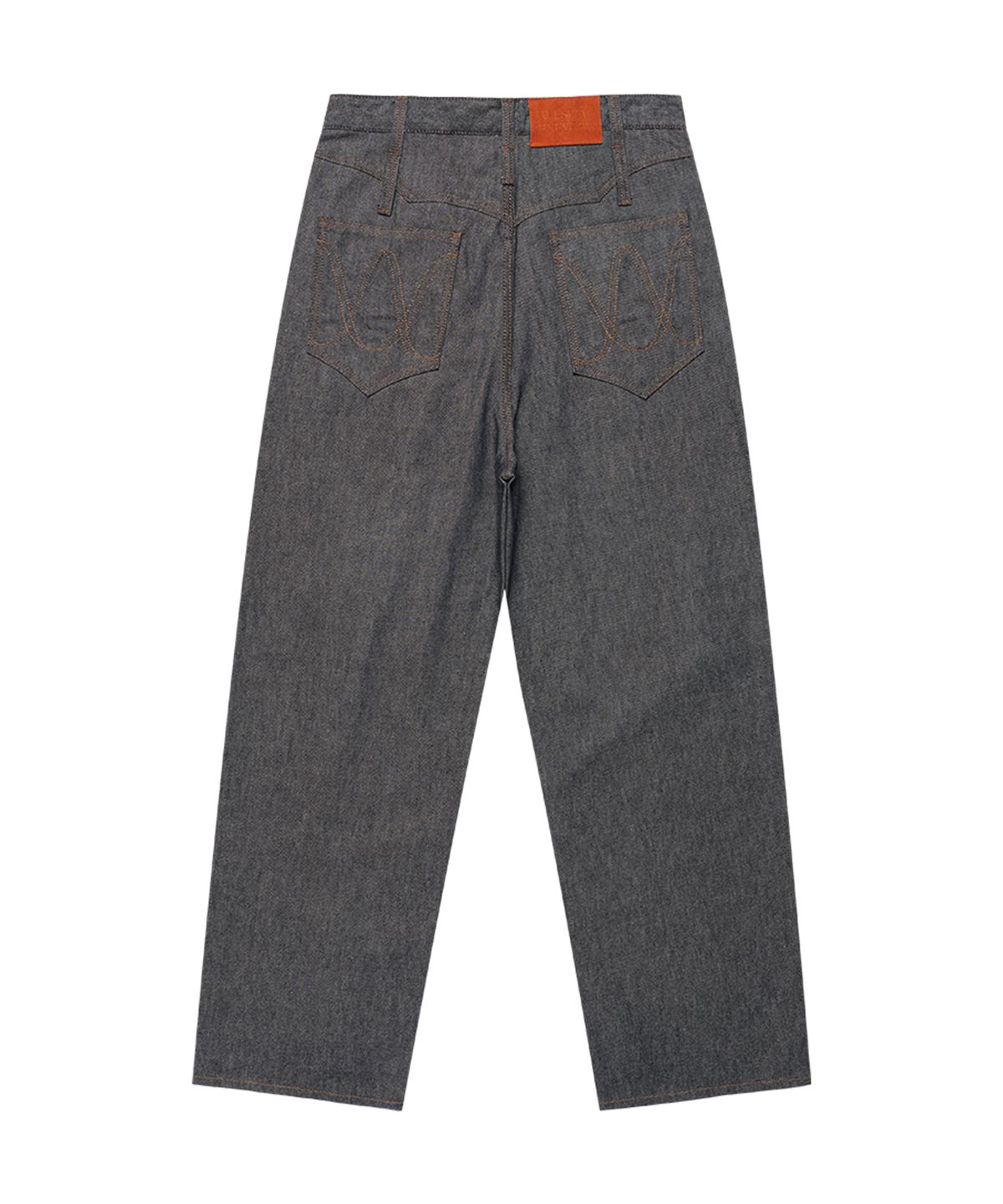 웨슬리 휴스턴(WESLEYHYUSTON) DOUBLE BELT LOOP WIDE DENIM PANTS INDIGO