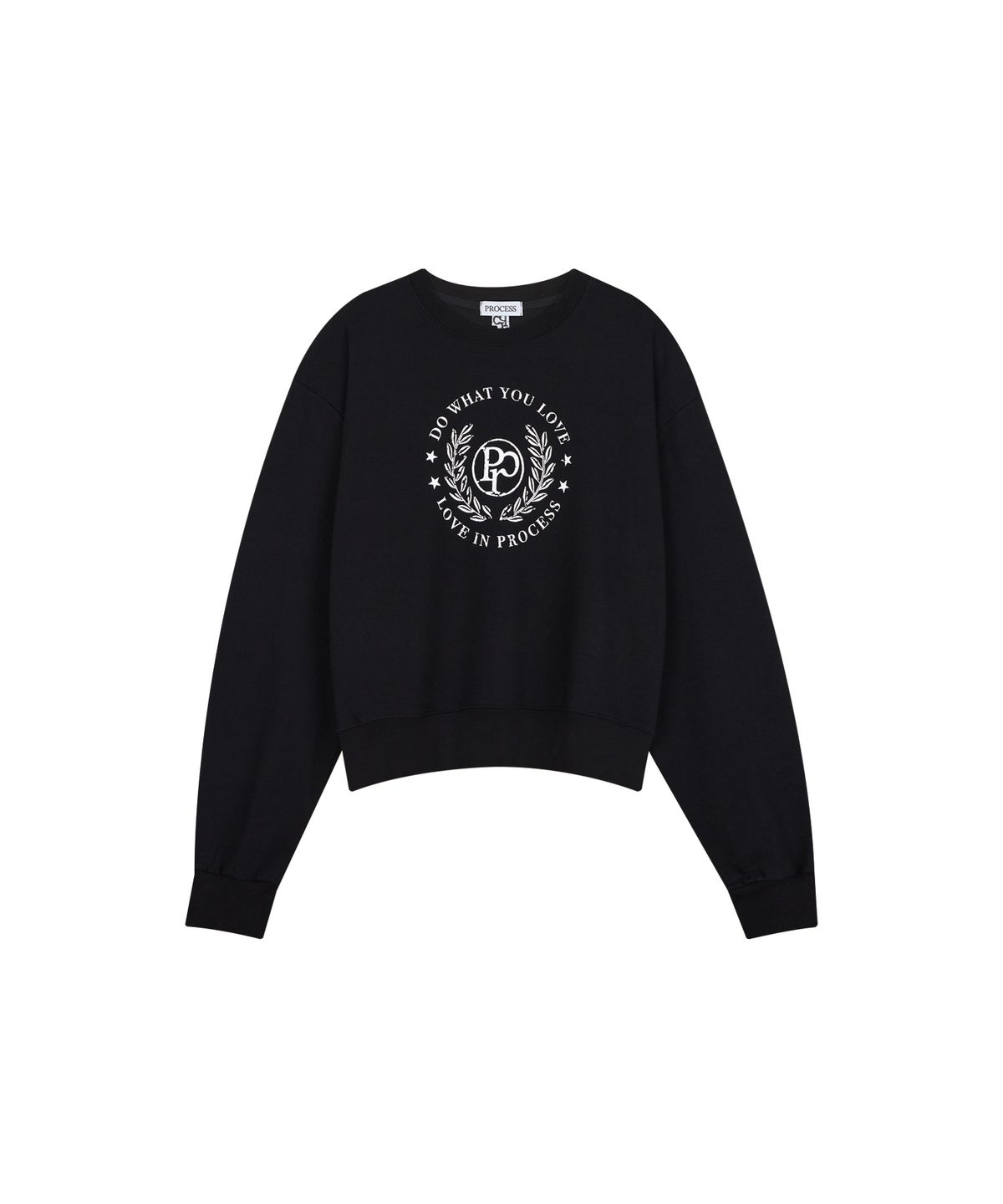피알씨에스에스(PRCSS) Classic Love Sweatshirt - Black
