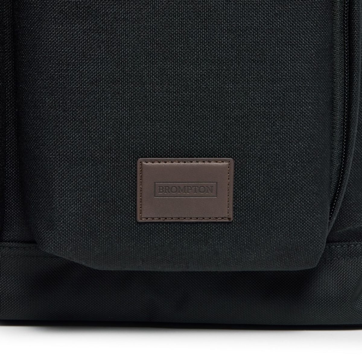 브롬톤 런던(BROMPTON LONDON) TWO POCKET TOTE BAG - BLACK (P245ATO203)