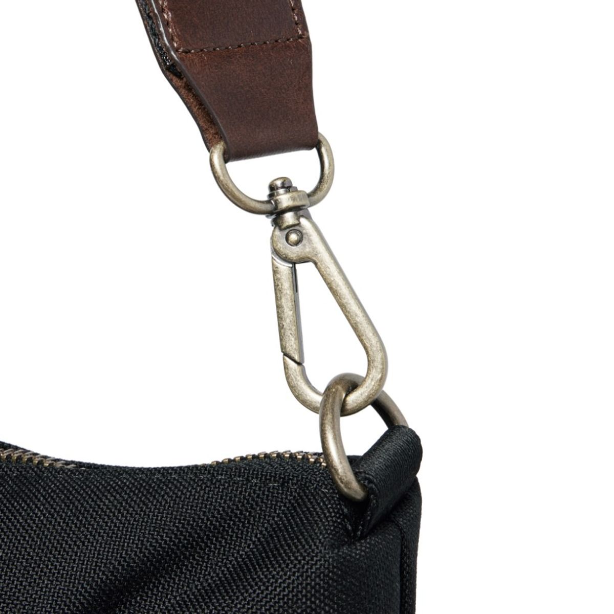 브롬톤 런던(BROMPTON LONDON) TWO POCKET TOTE BAG - BLACK (P245ATO203)