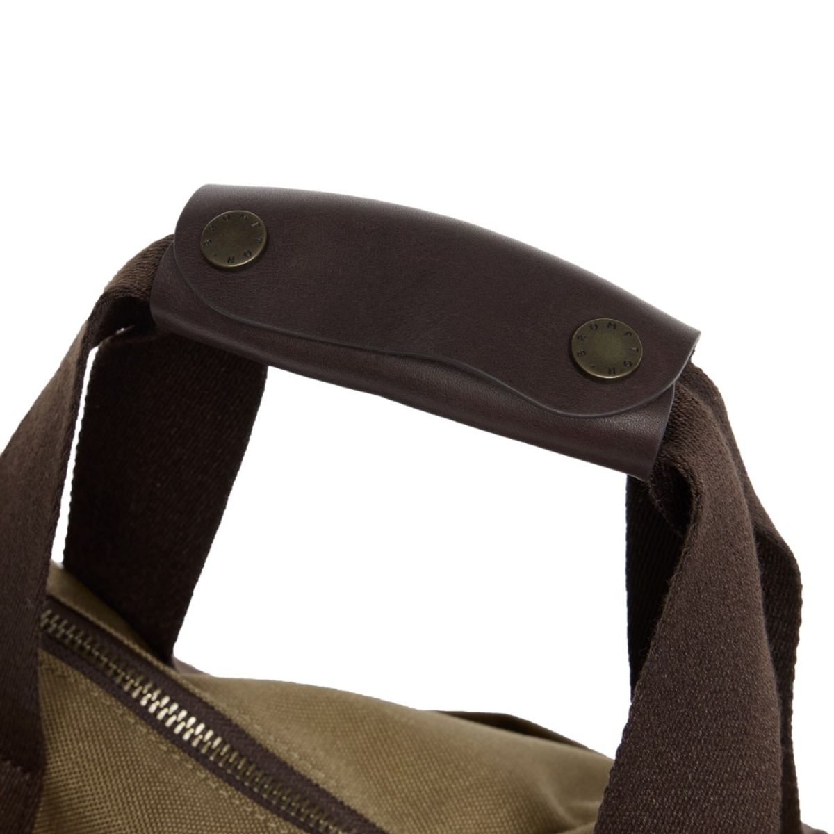 브롬톤 런던(BROMPTON LONDON) TWO POCKET TOTE BAG - D/BEIGE (P245ATO203)