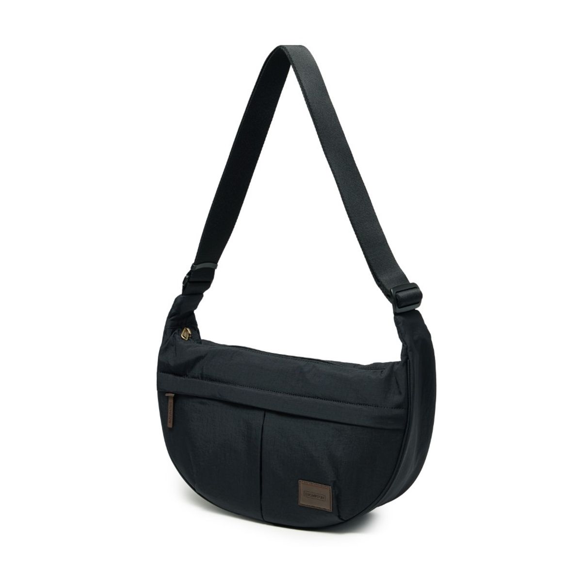 브롬톤 런던(BROMPTON LONDON) HALFMOON BAG - BLACK (P245ACR203)