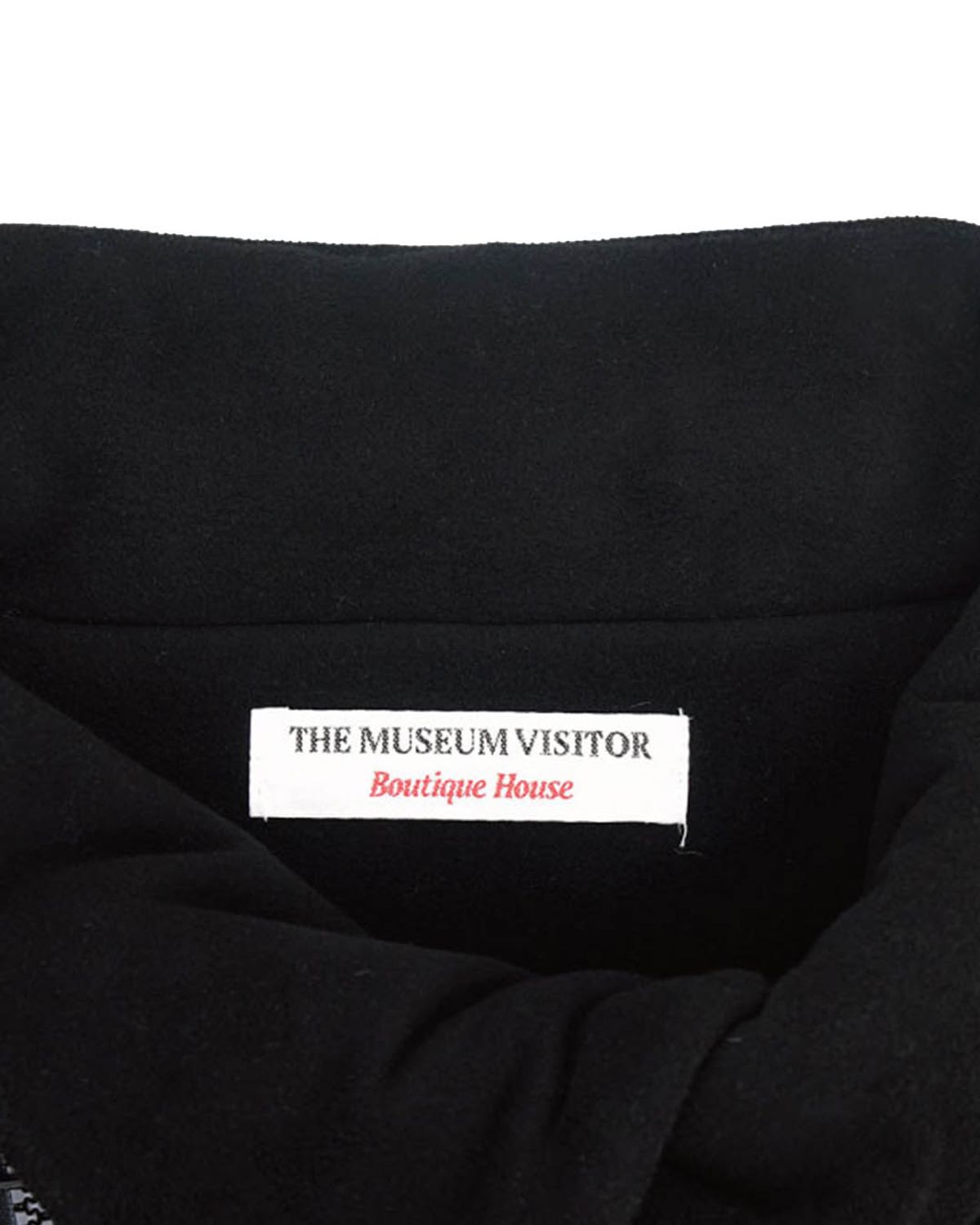 더뮤지엄비지터(THEMUSEUMVISITOR) DOT PUFFER VEST (BLACK)