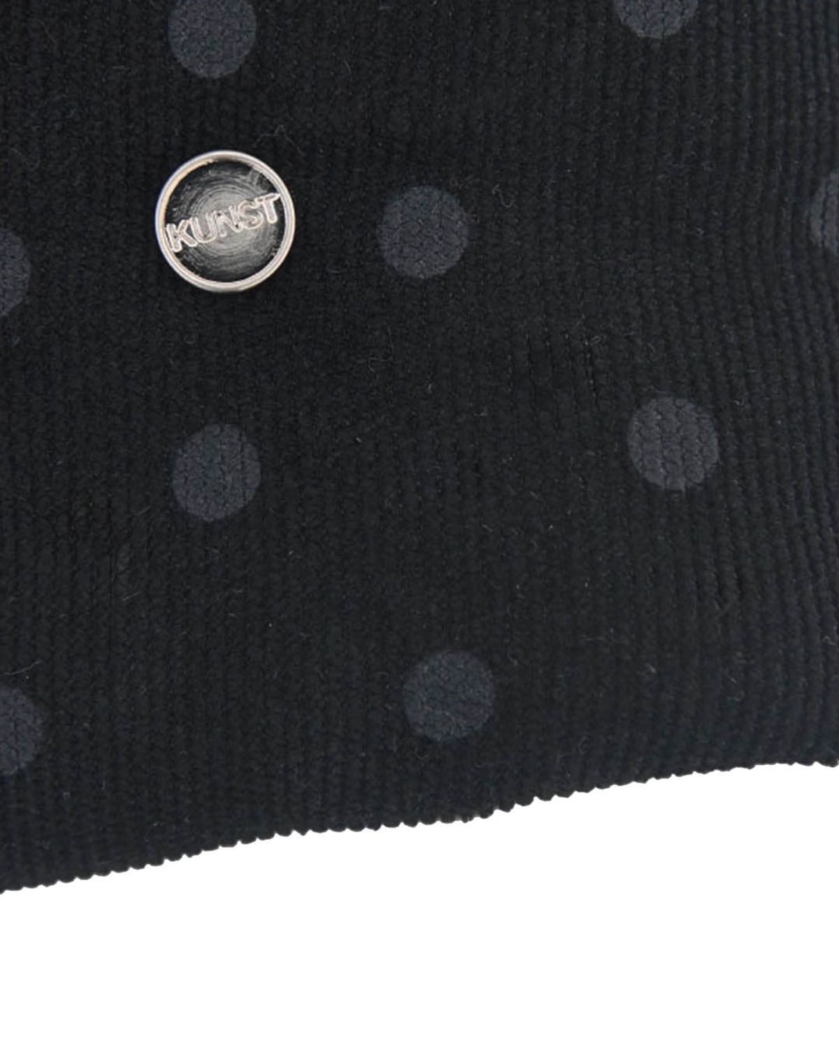 더뮤지엄비지터(THEMUSEUMVISITOR) DOT PUFFER VEST (BLACK)