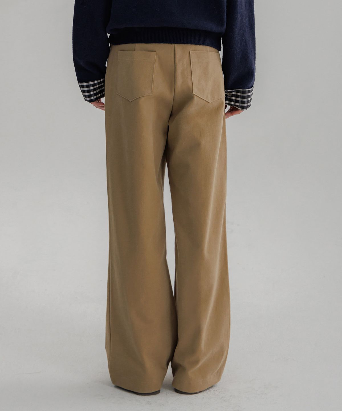판도라핏(PANDORAFIT) Seed Peach Two Pin Tuck Pants