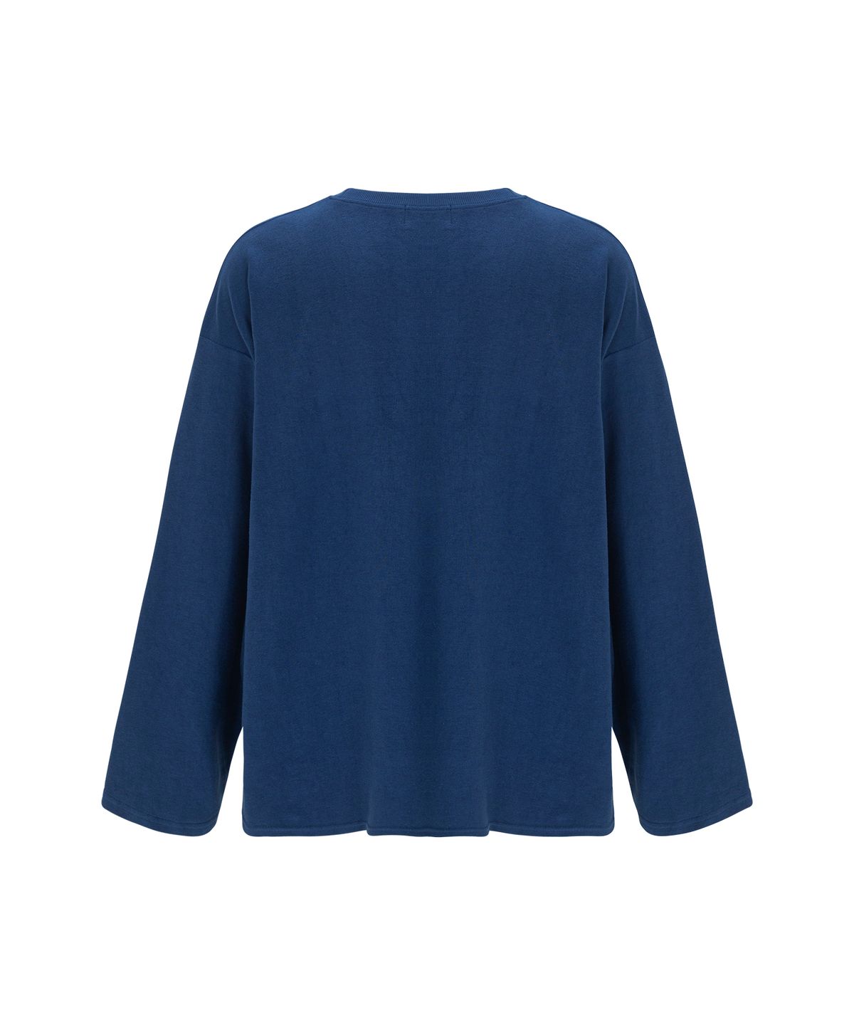 엔드파이브클럽(ANDFIVECLUB) Cigarétte pocket long sleeve [blue]