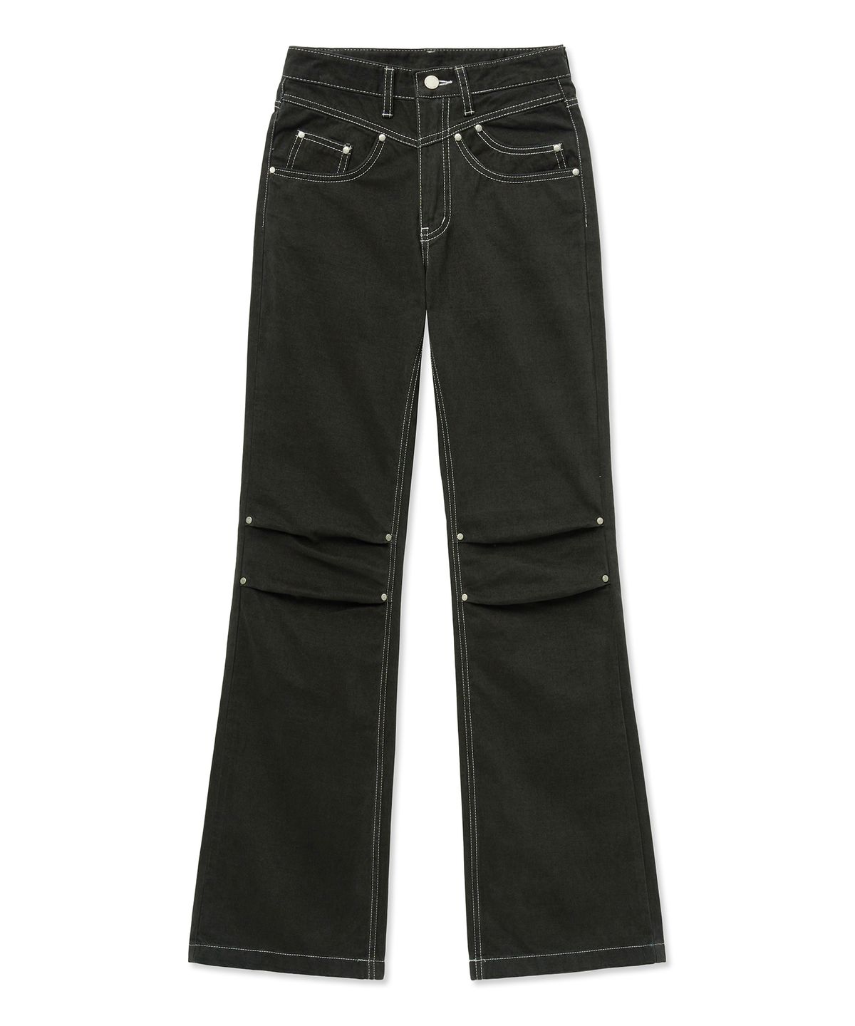 미드나잇 무브(MIDNIGHT MOVE) 2 stitch pants [dark grey]
