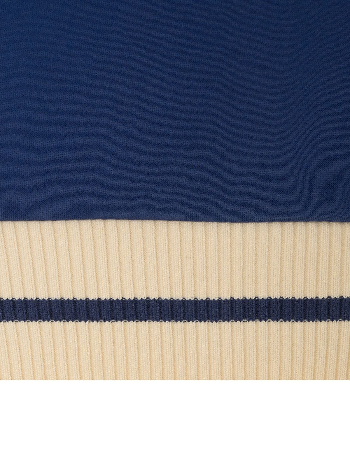미나수(MENASOO) Menasoo Heritage Heavy Sweatshirt_Blue_기모원단