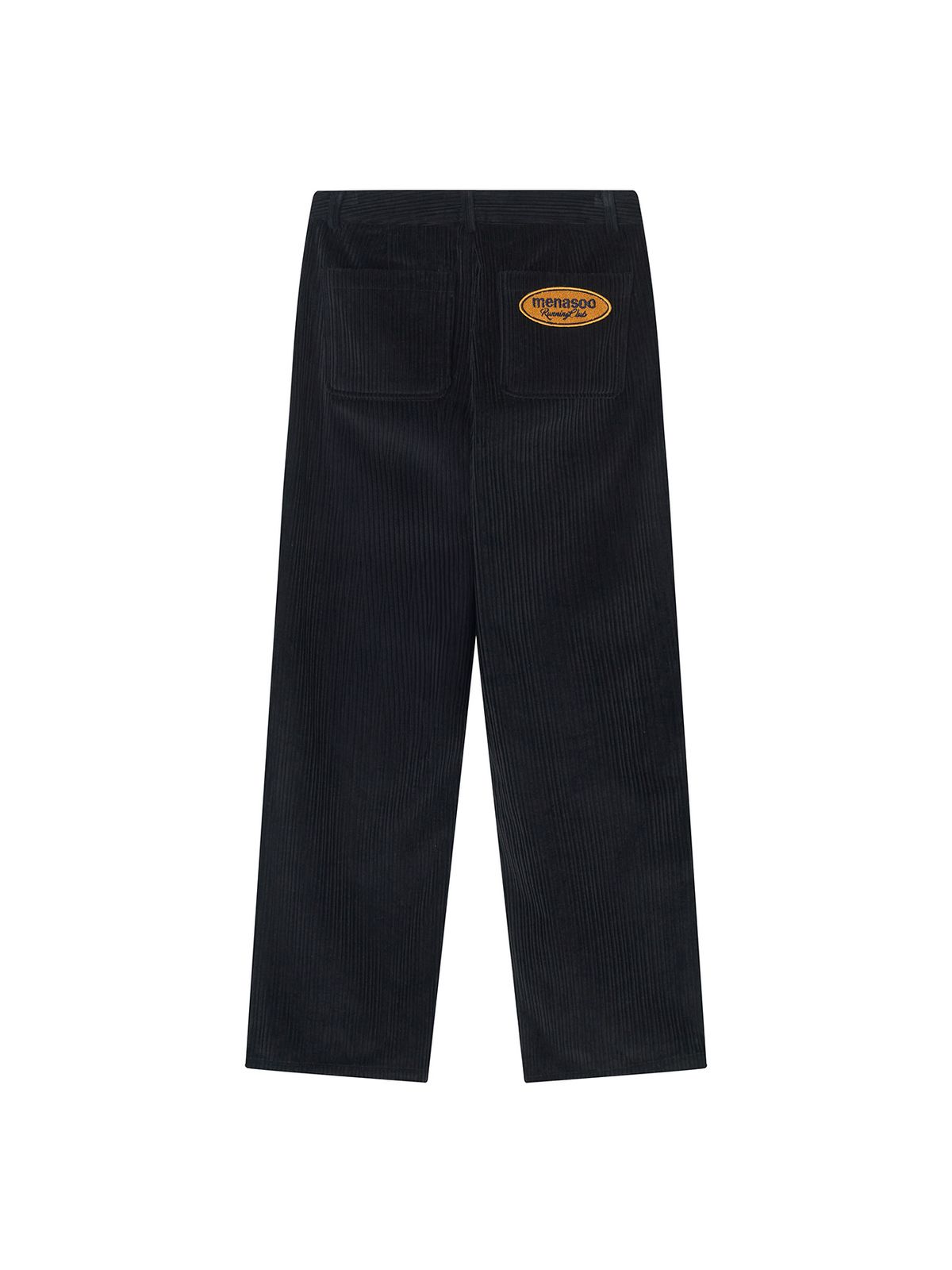 미나수(MENASOO) Corduroy Straight Pants_Navy