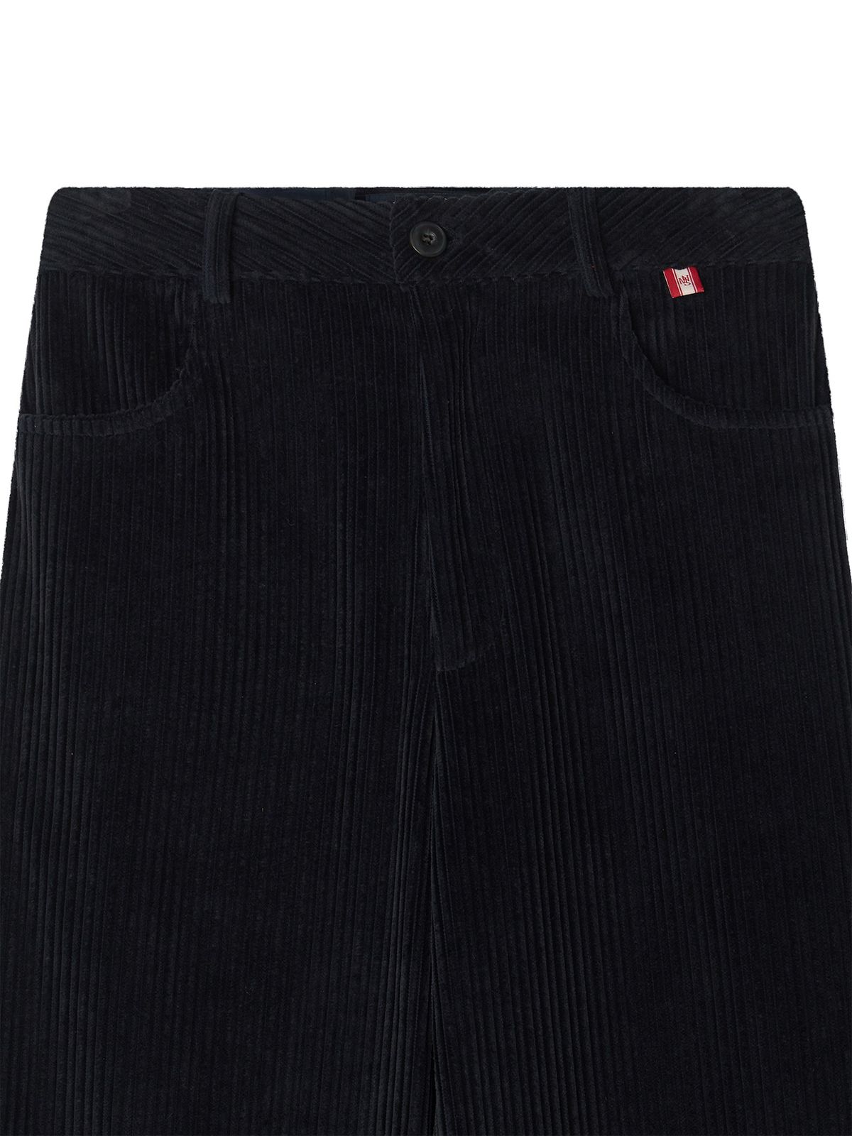 미나수(MENASOO) Corduroy Straight Pants_Navy