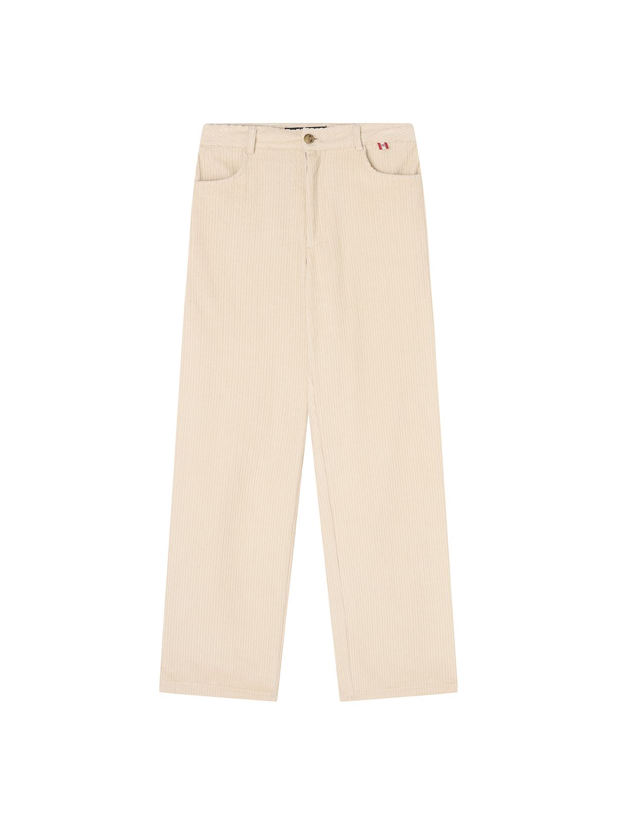 미나수(MENASOO) Corduroy Straight Pants_Cream