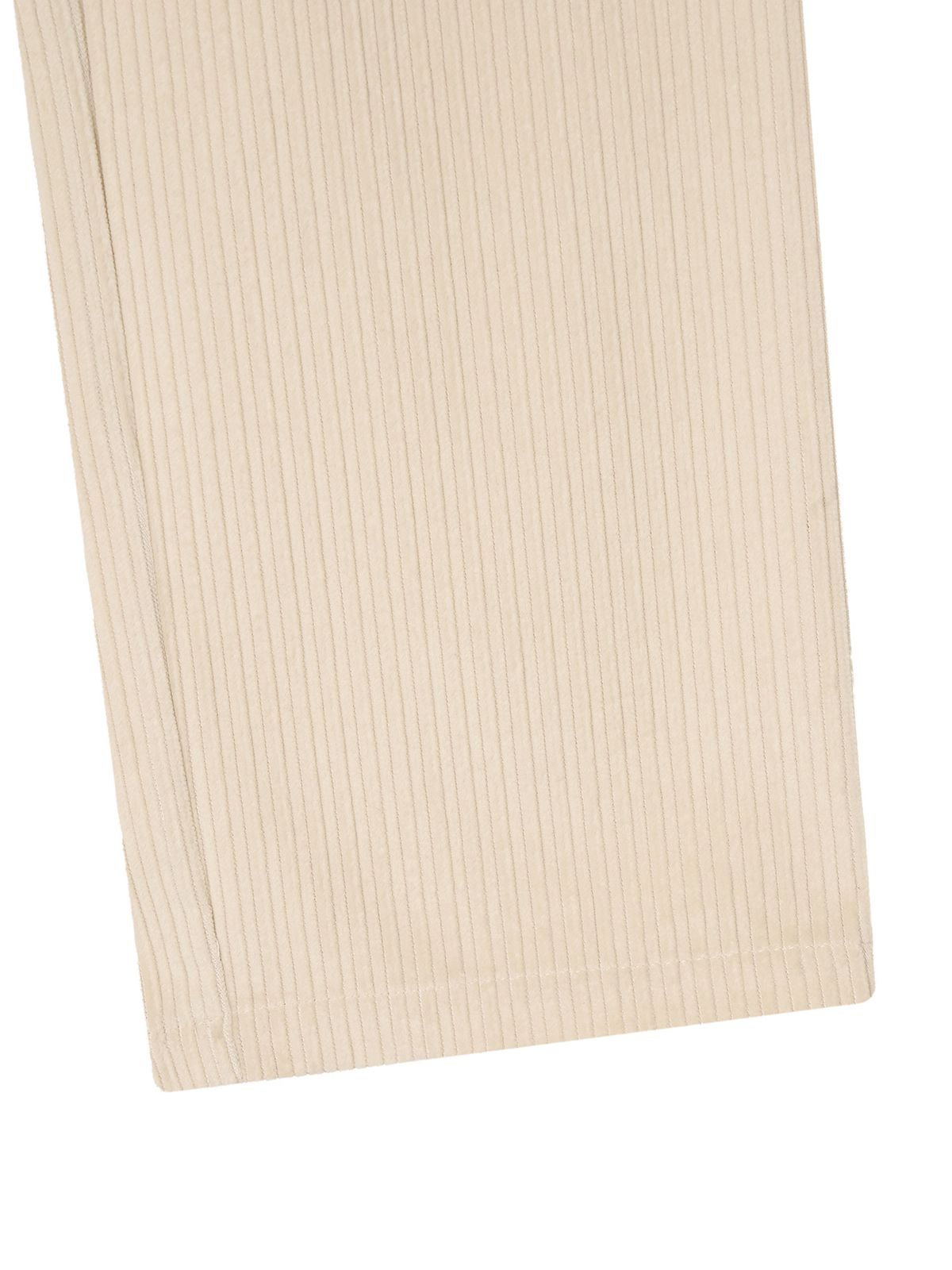 미나수(MENASOO) Corduroy Straight Pants_Cream