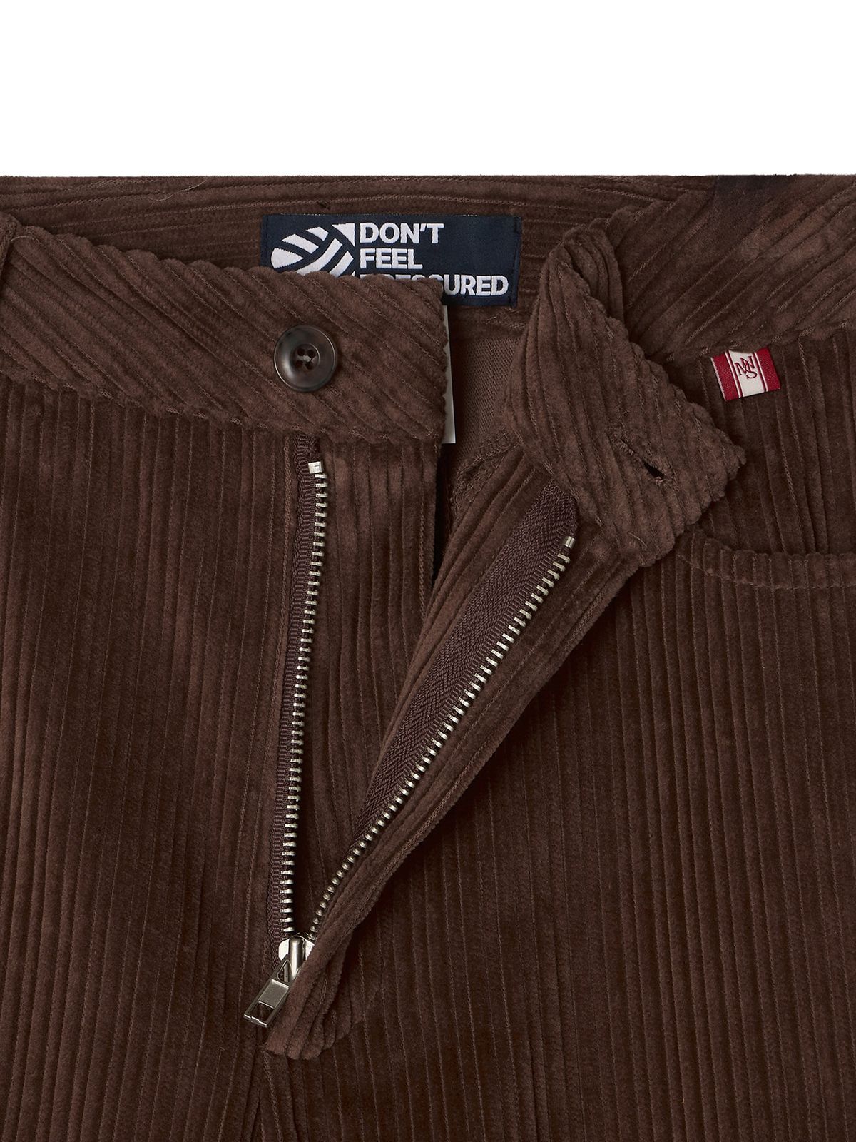 미나수(MENASOO) Corduroy Straight Pants_Brown