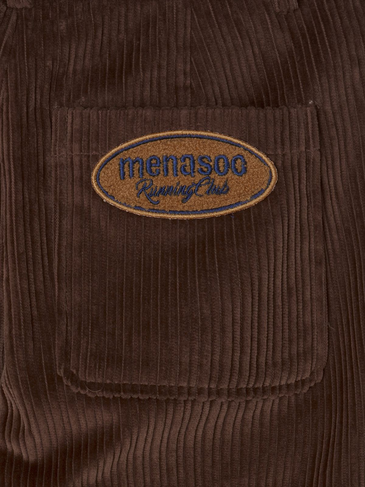 미나수(MENASOO) Corduroy Straight Pants_Brown