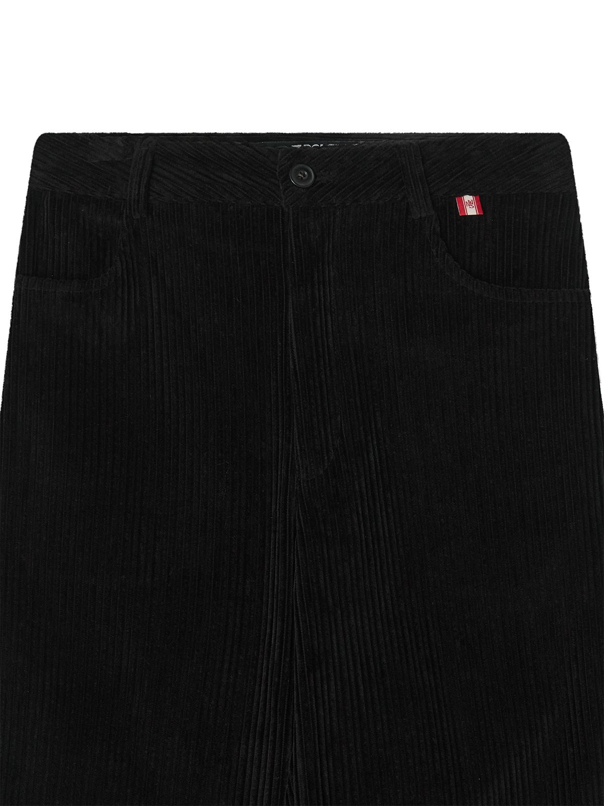 미나수(MENASOO) Corduroy Straight Pants_Black