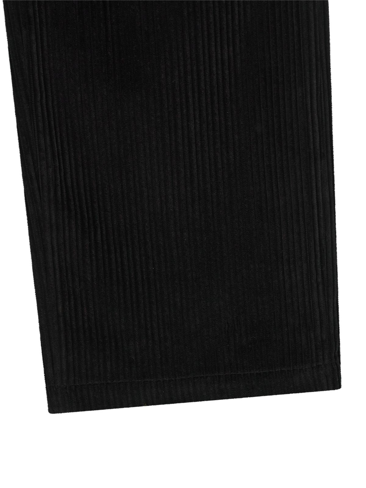미나수(MENASOO) Corduroy Straight Pants_Black