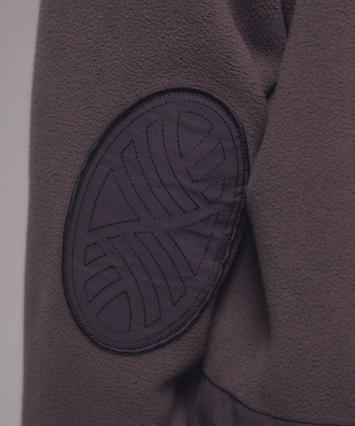 미나수(MENASOO) Fleece Hood Jacket_Charcoal