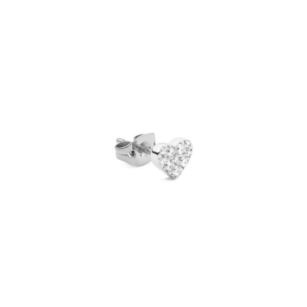다니엘 웰링턴(DANIEL WELLINGTON) MICRO CRYSTAL HEART STUD 하트 큐빅 미니귀걸이