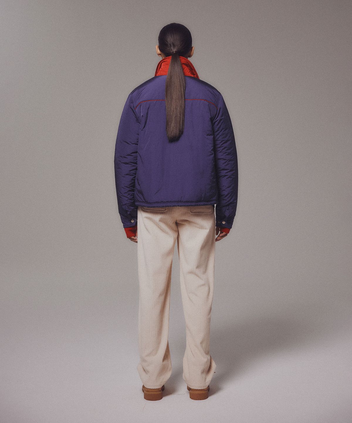 미나수(MENASOO) Padding Jacket_Navy