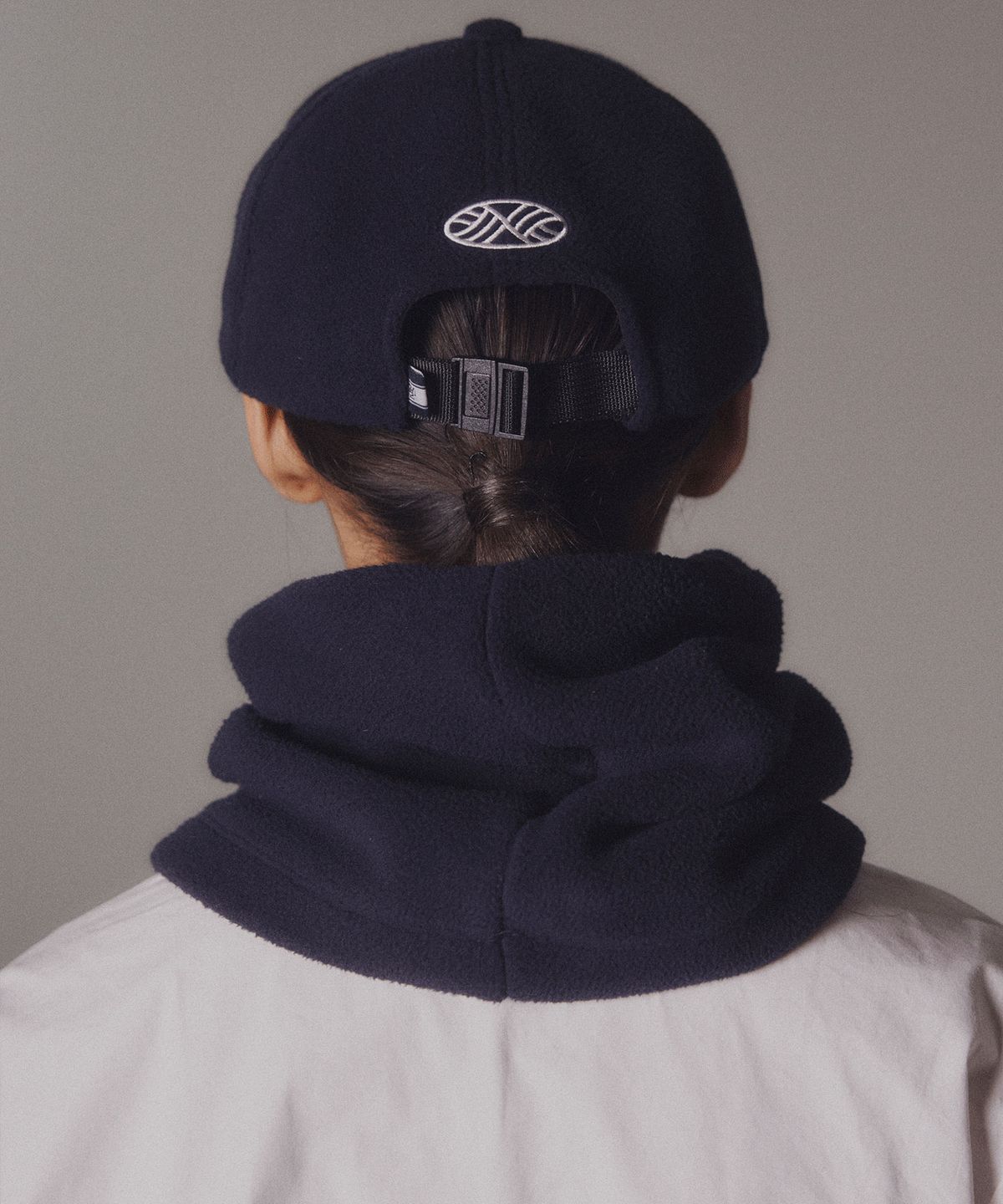 미나수(MENASOO) Hide Earmuffs Cap_Navy