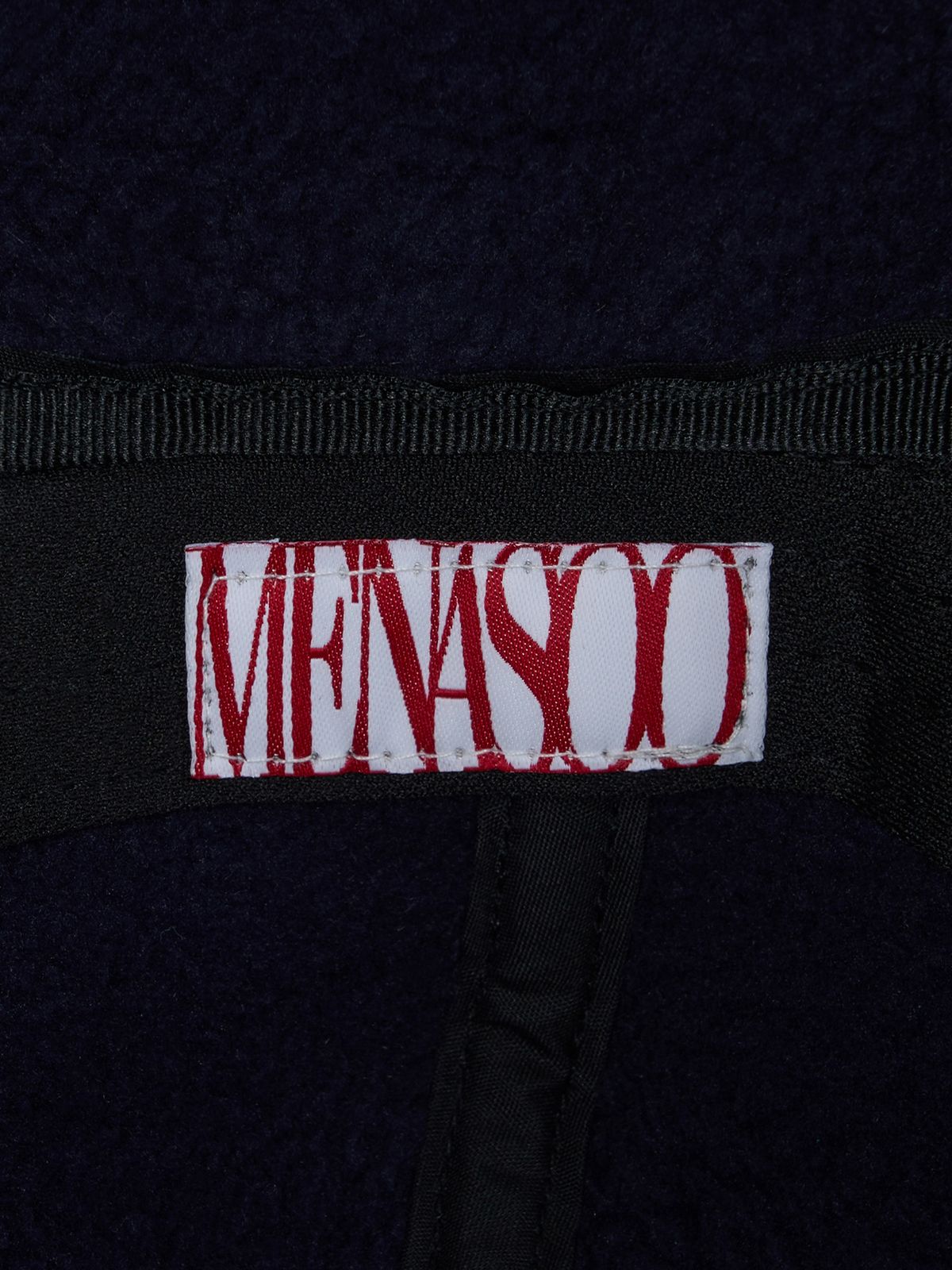미나수(MENASOO) Hide Earmuffs Cap_Navy