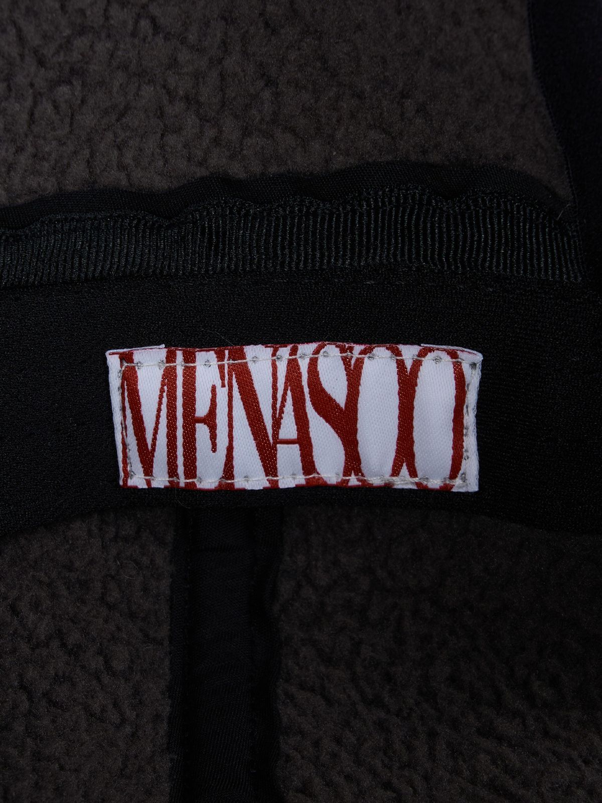 미나수(MENASOO) Hide Earmuffs Cap_Charcoal