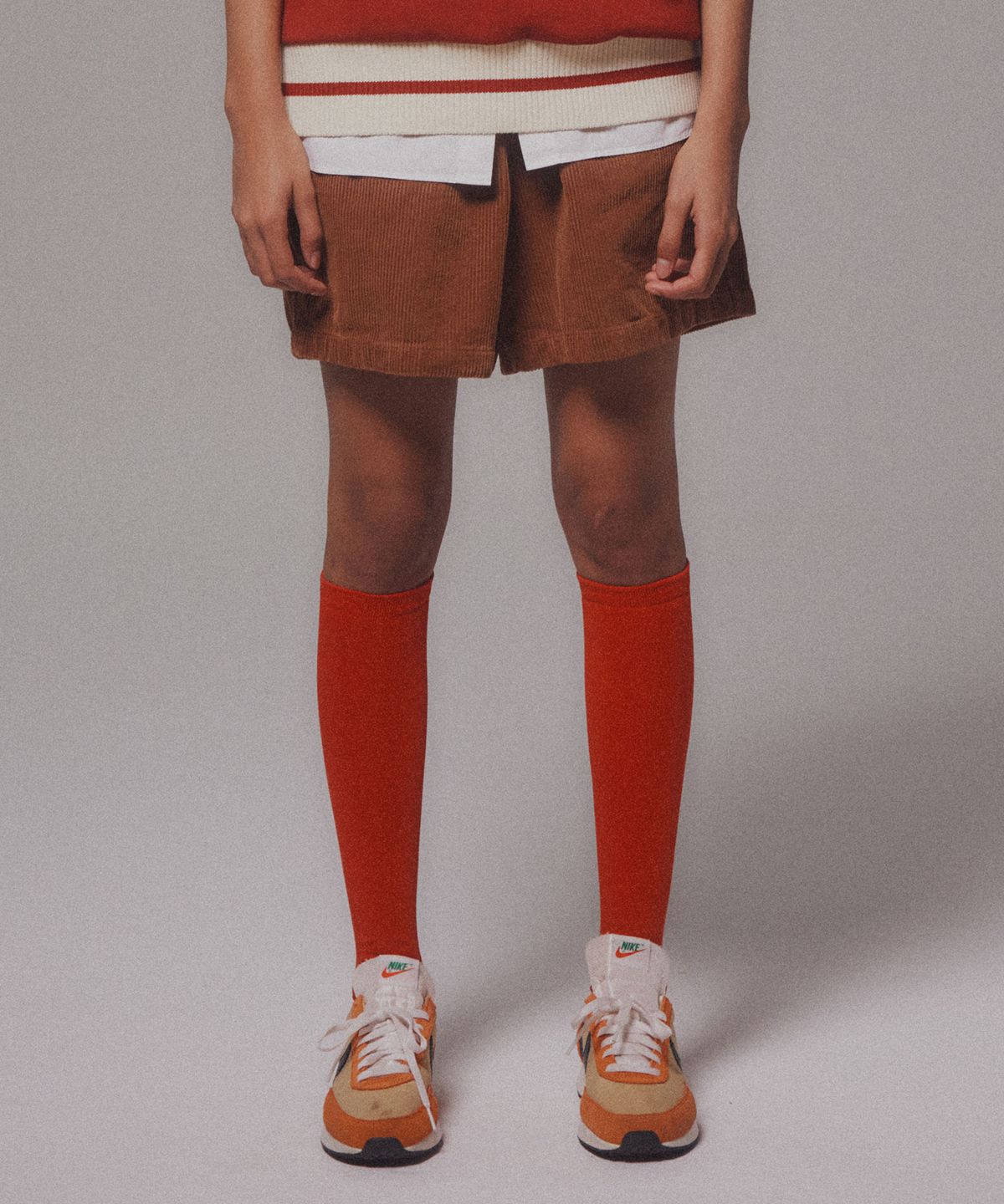 미나수(MENASOO) Leg Warmer_Red