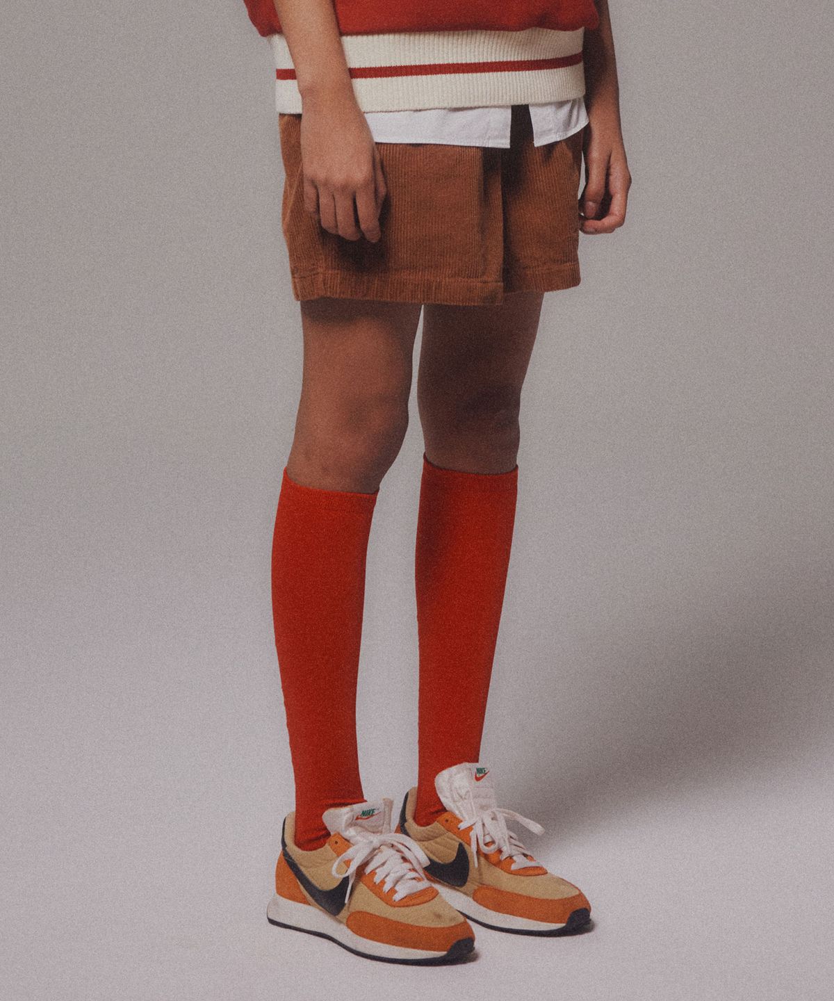 미나수(MENASOO) Leg Warmer_Red